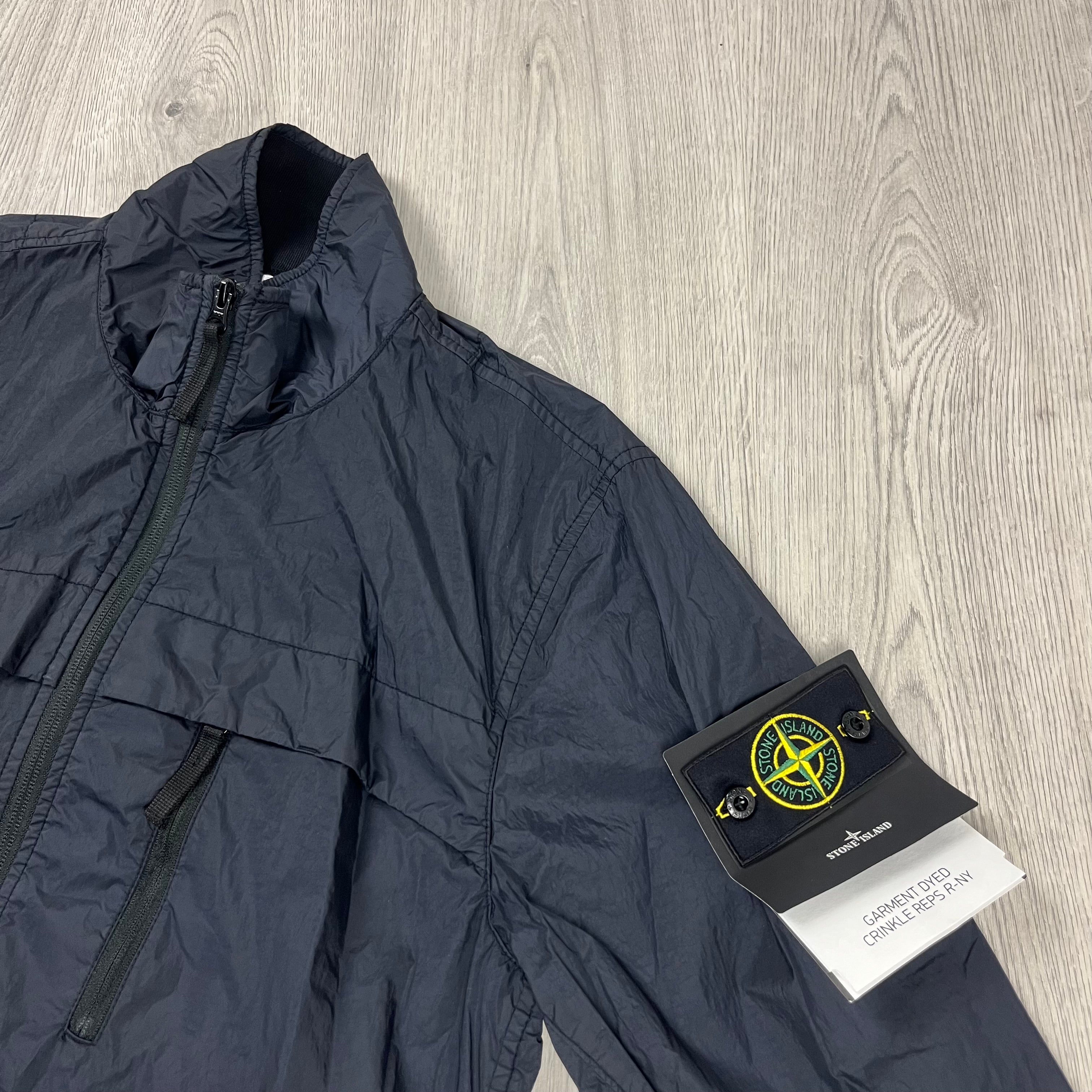 Stone Island Crinkle Reps R-NY Jacket - Navy