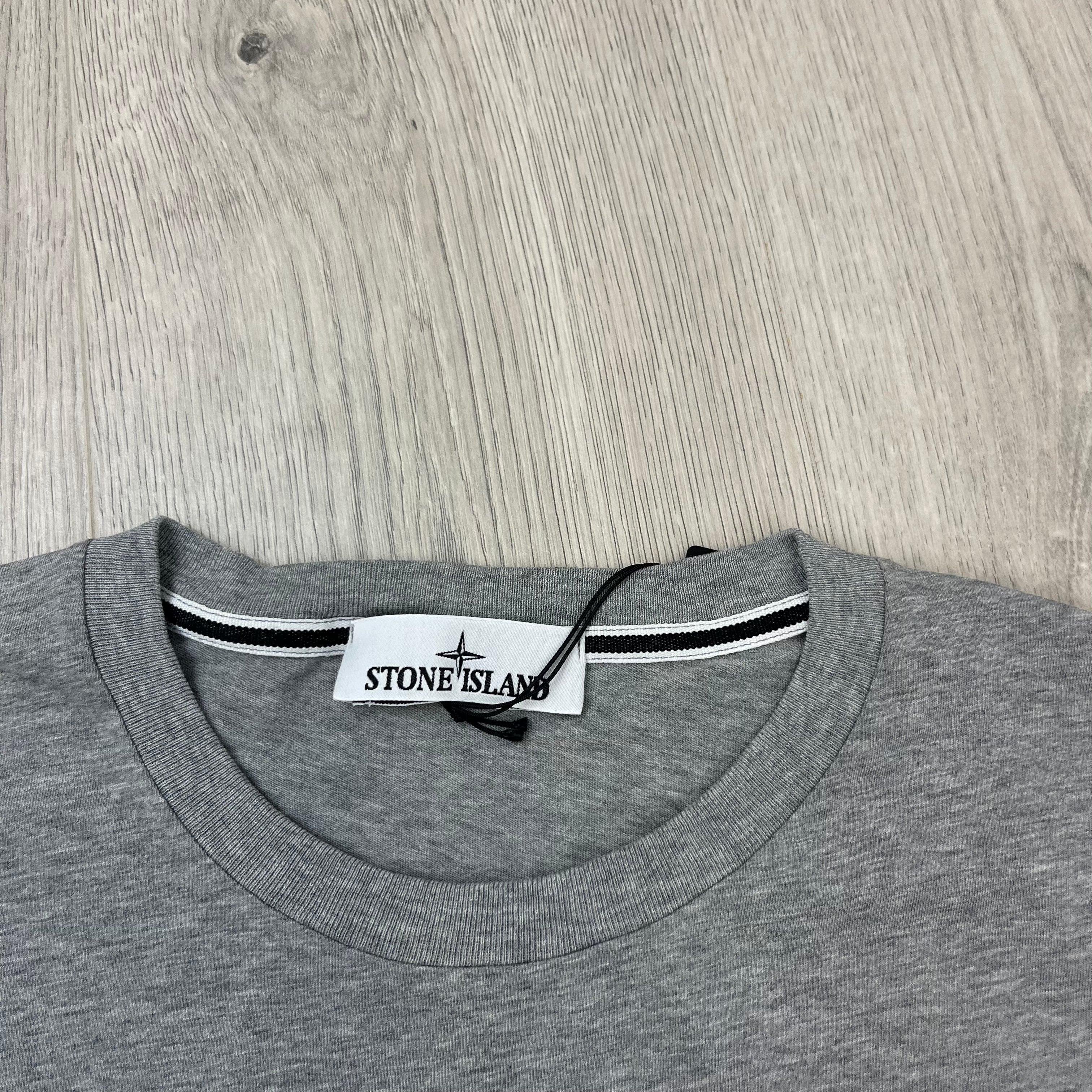 Stone Island Stitch T-Shirt - Grey