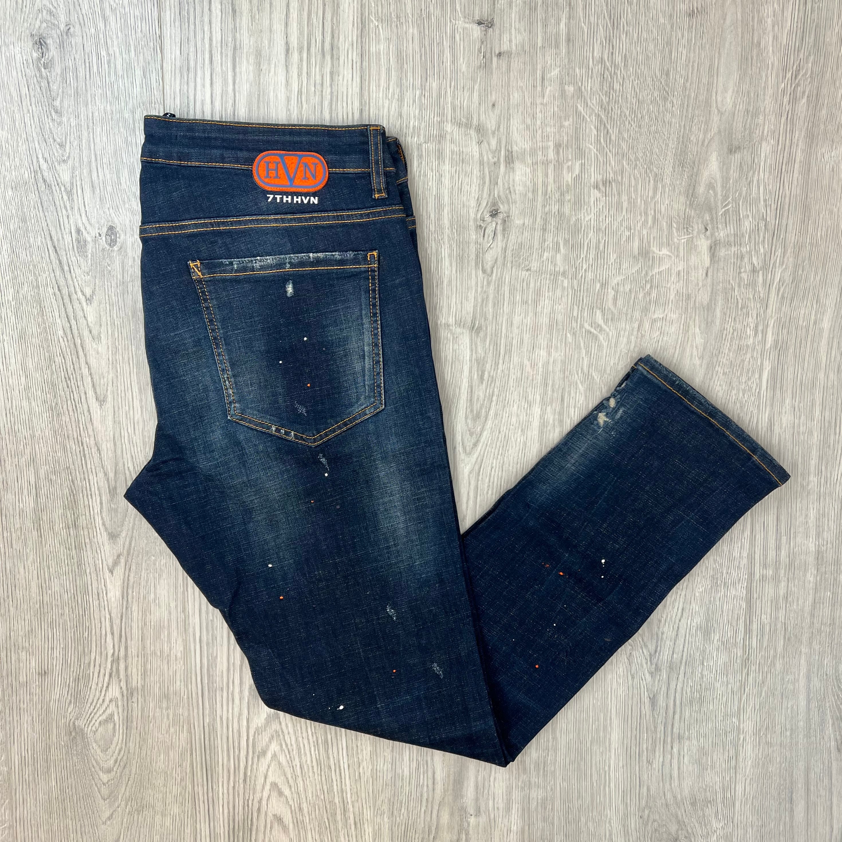 7TH HVN Slim Jeans - Blue