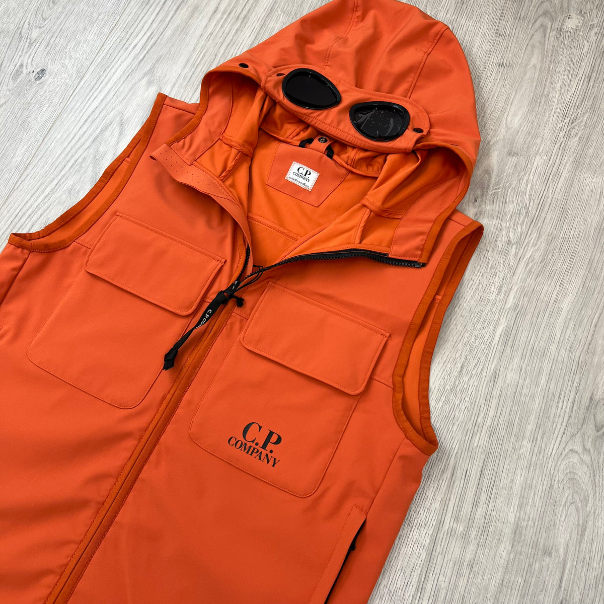 CP Company Junior Shell-R Gilet - Pumpkin
