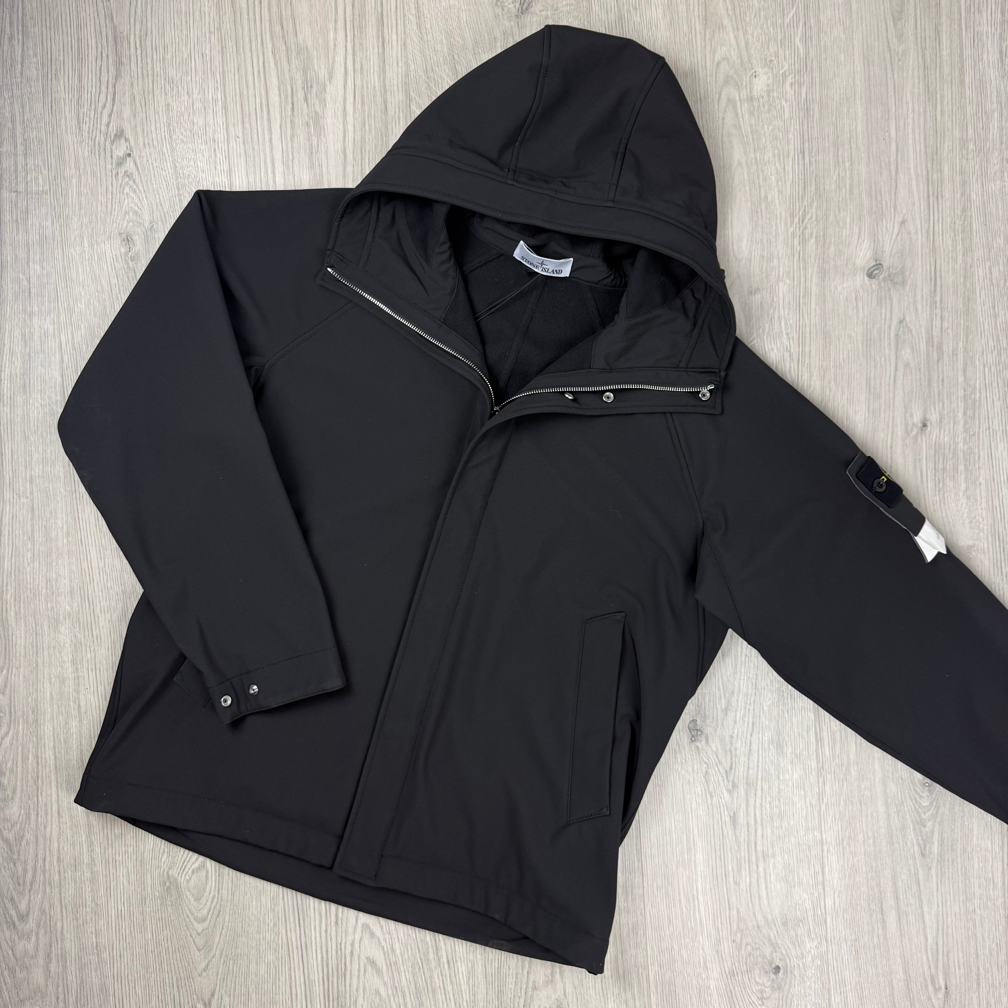 Stone Island Shell Parka - Black