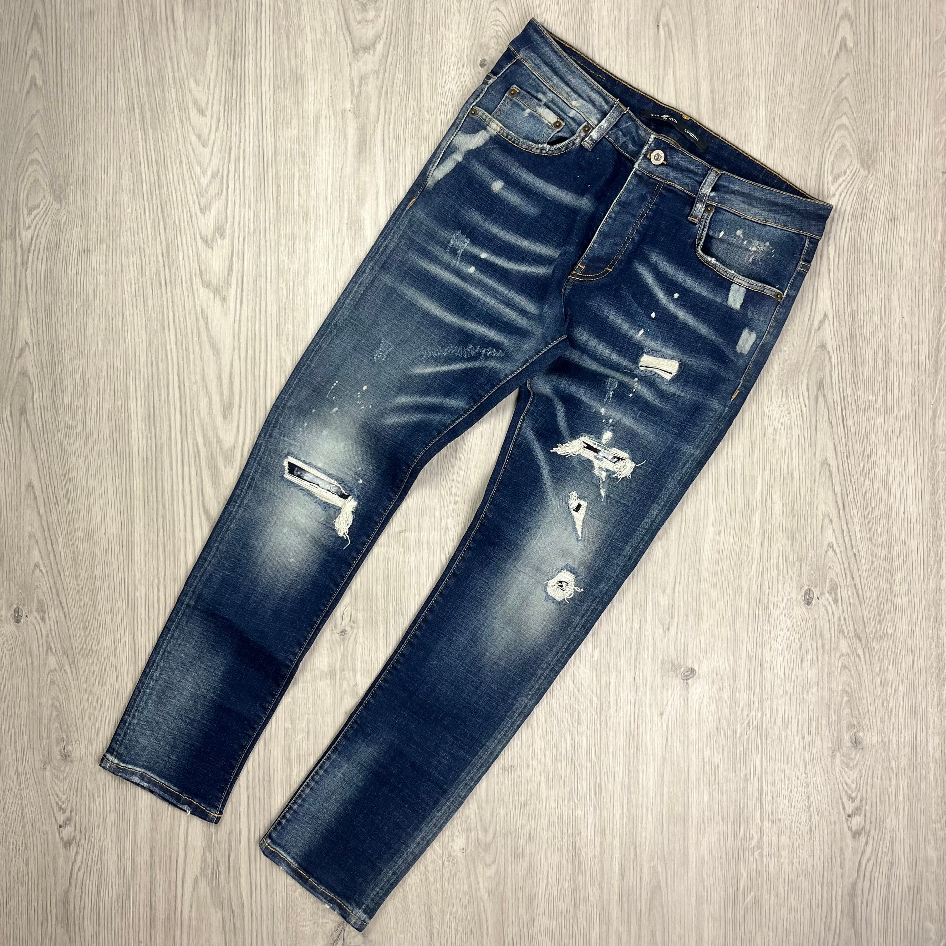 7TH HVN Slim Jeans - Blue