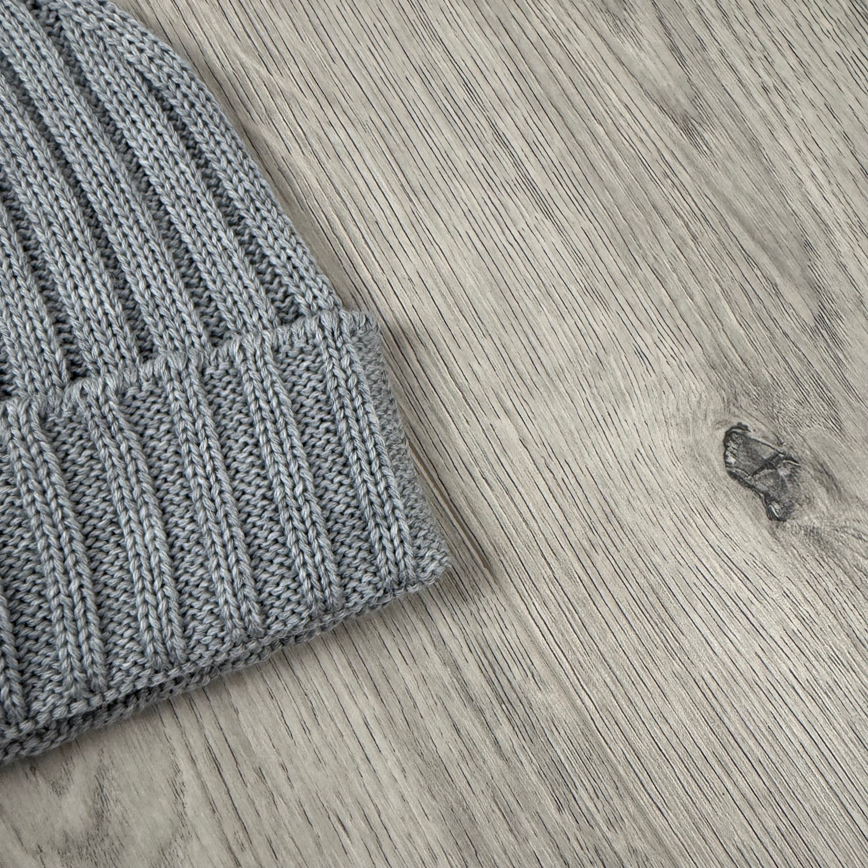 CP Company Patch Beanie - Moon Melange