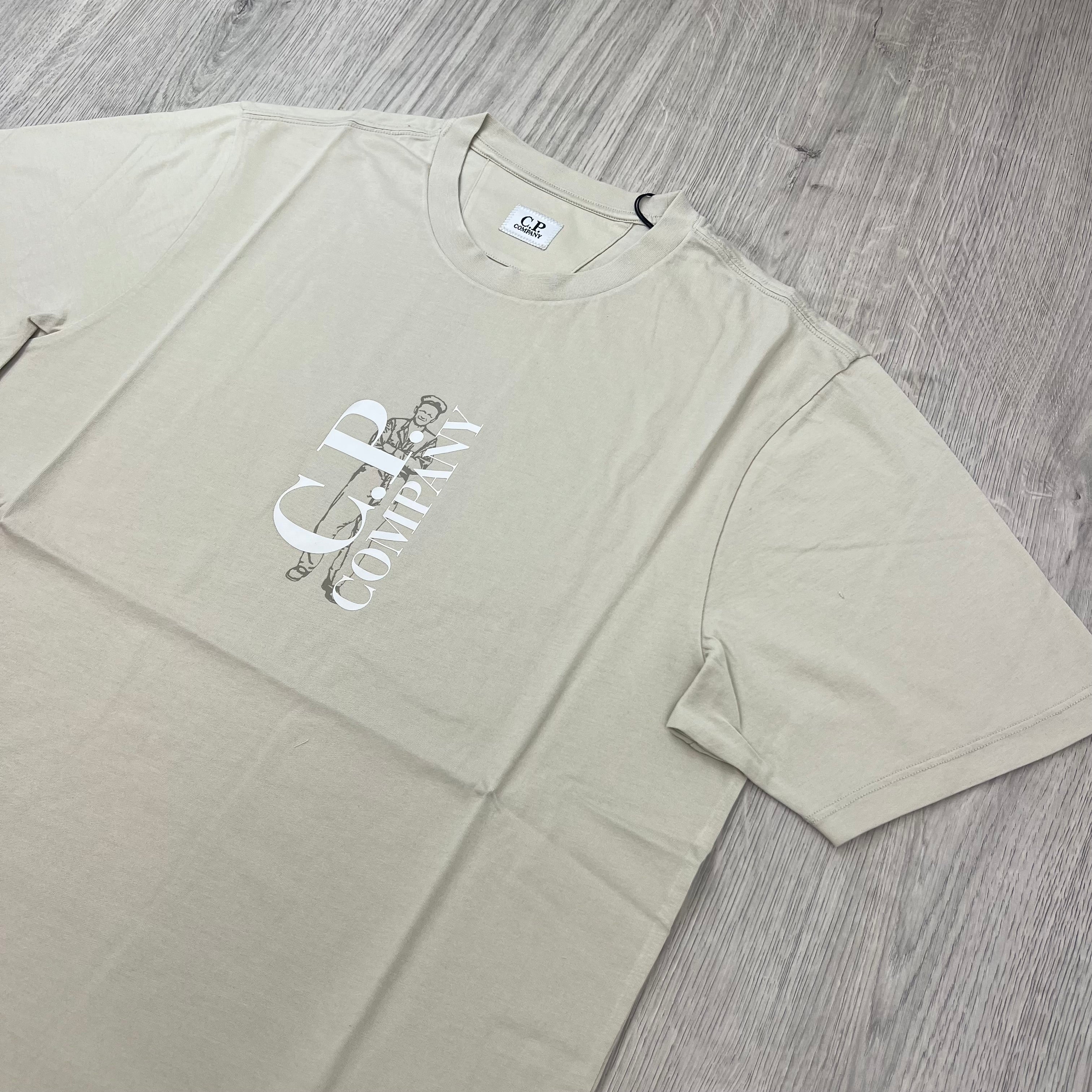 CP Company Sailor T-Shirt - Silver Birch