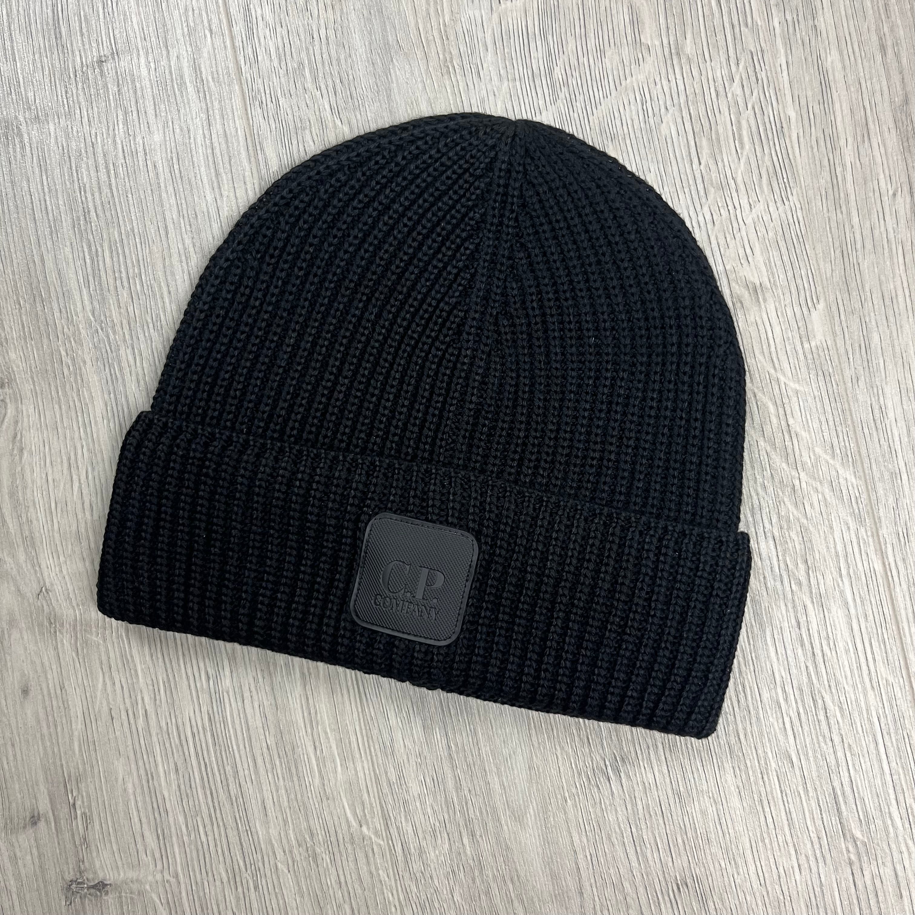 CP Company Metropolis Beanie - Black