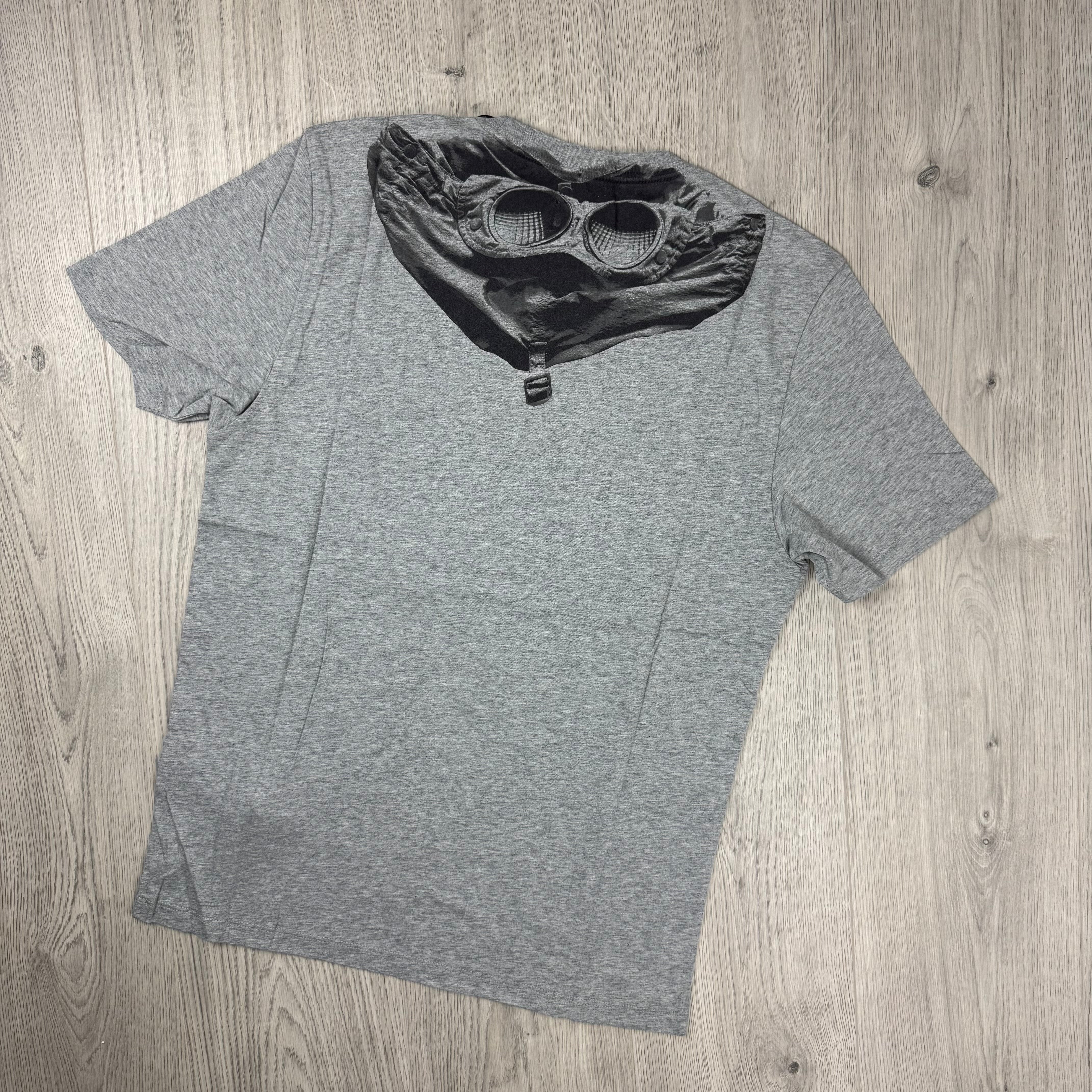 CP Company Goggle T-Shirt - Grey Melange