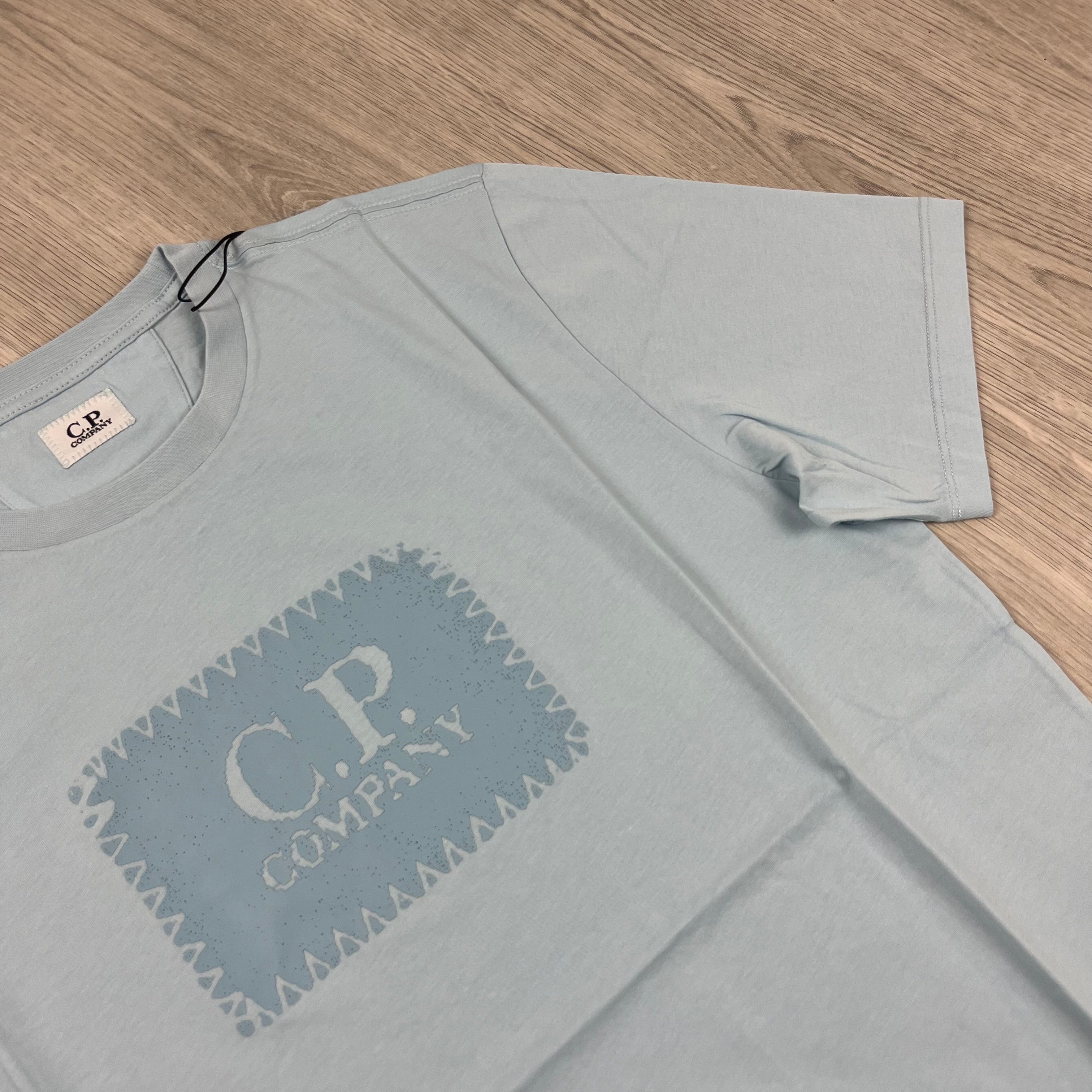 CP Company Stamp T-Shirt - Starlight