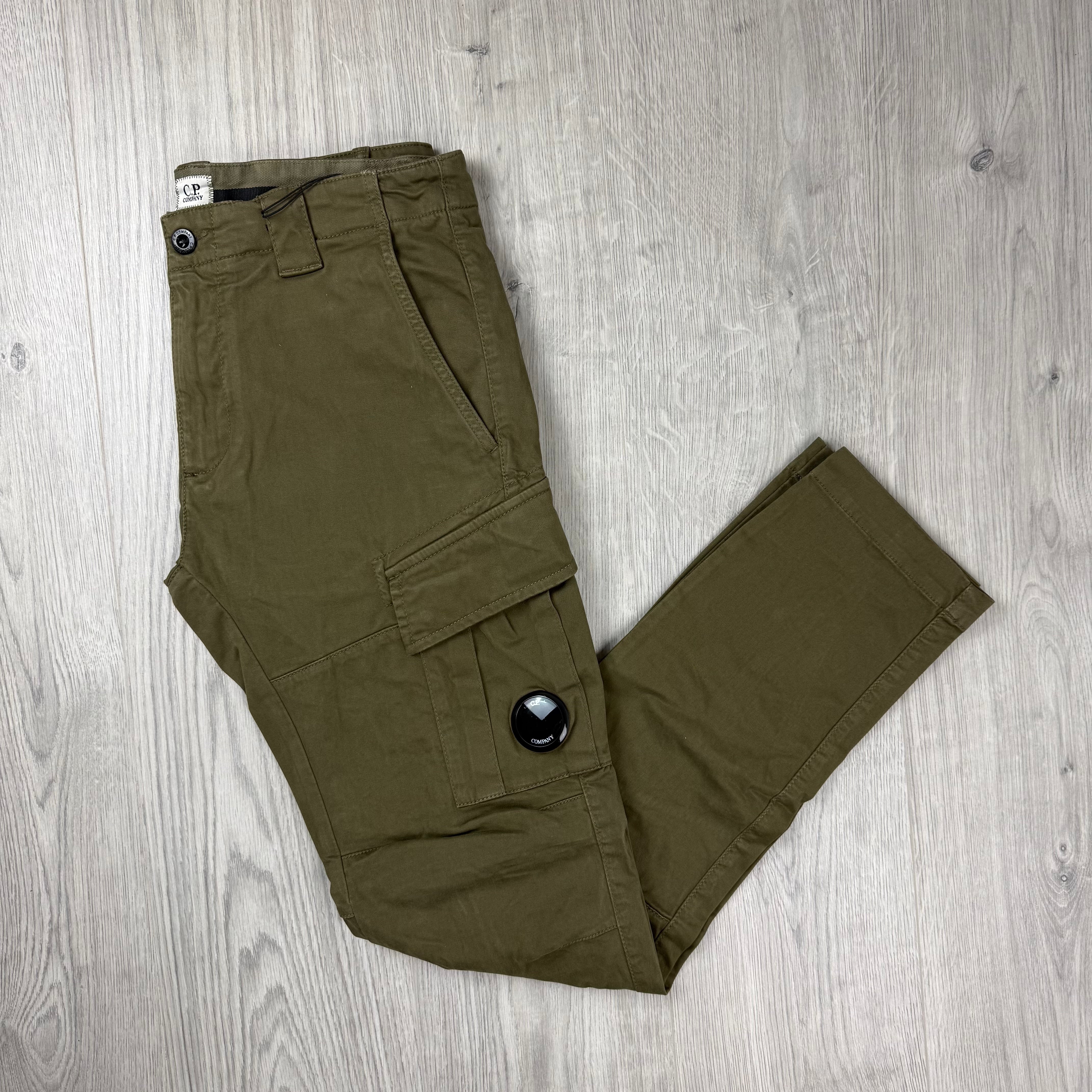 CP Company Cargo Trousers - Ivy Green