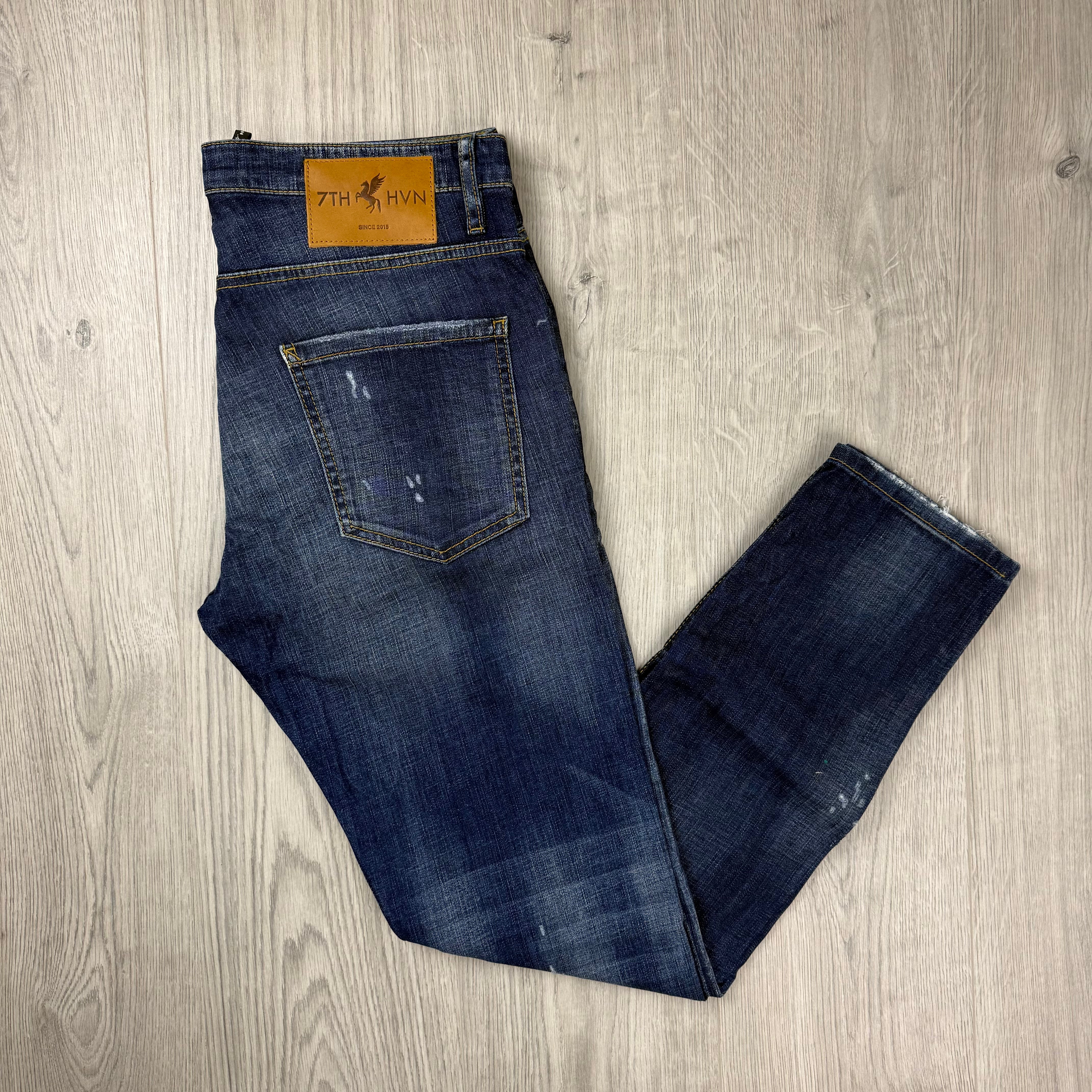 7TH HVN Slim Jeans - Blue