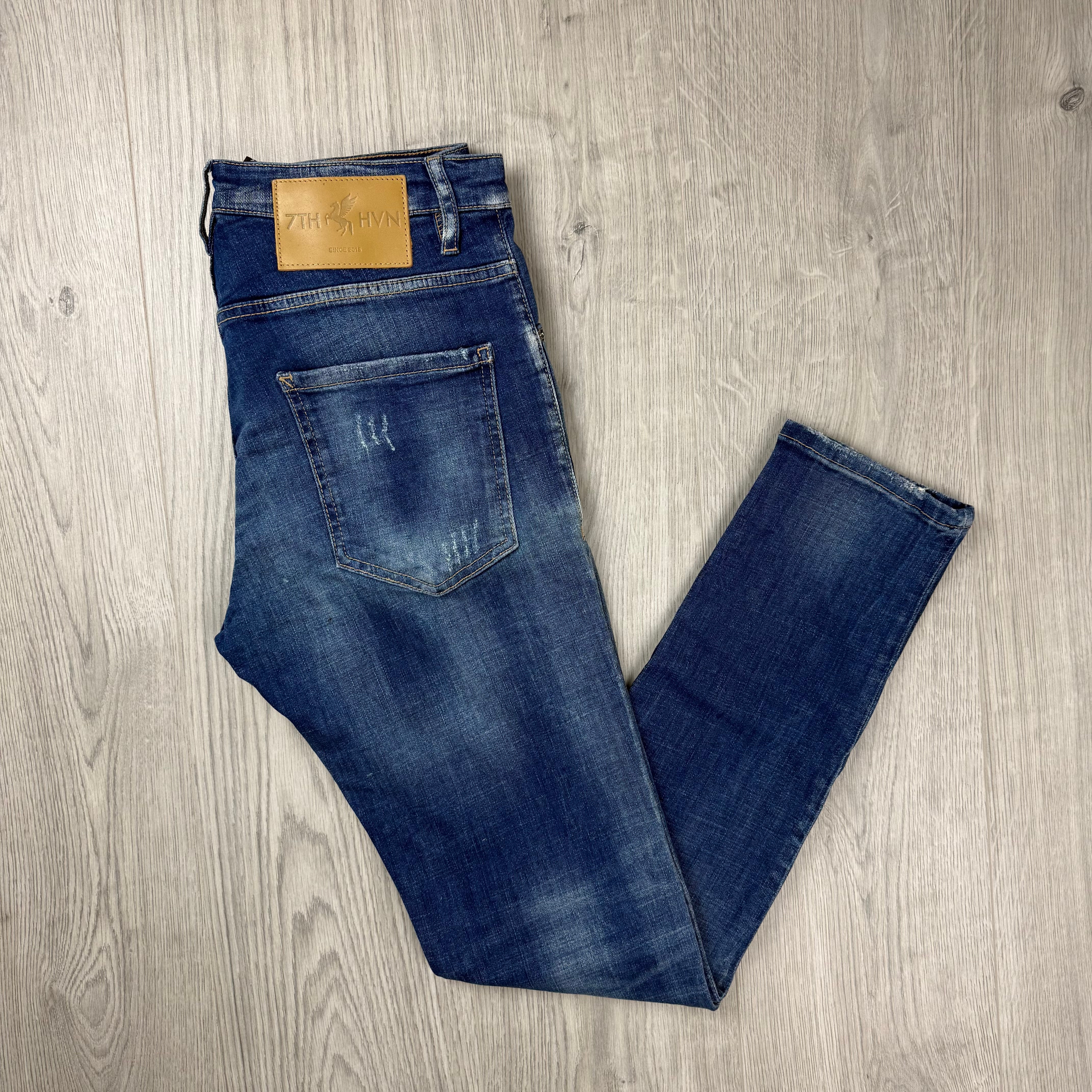 7TH HVN Slim Jeans - Blue
