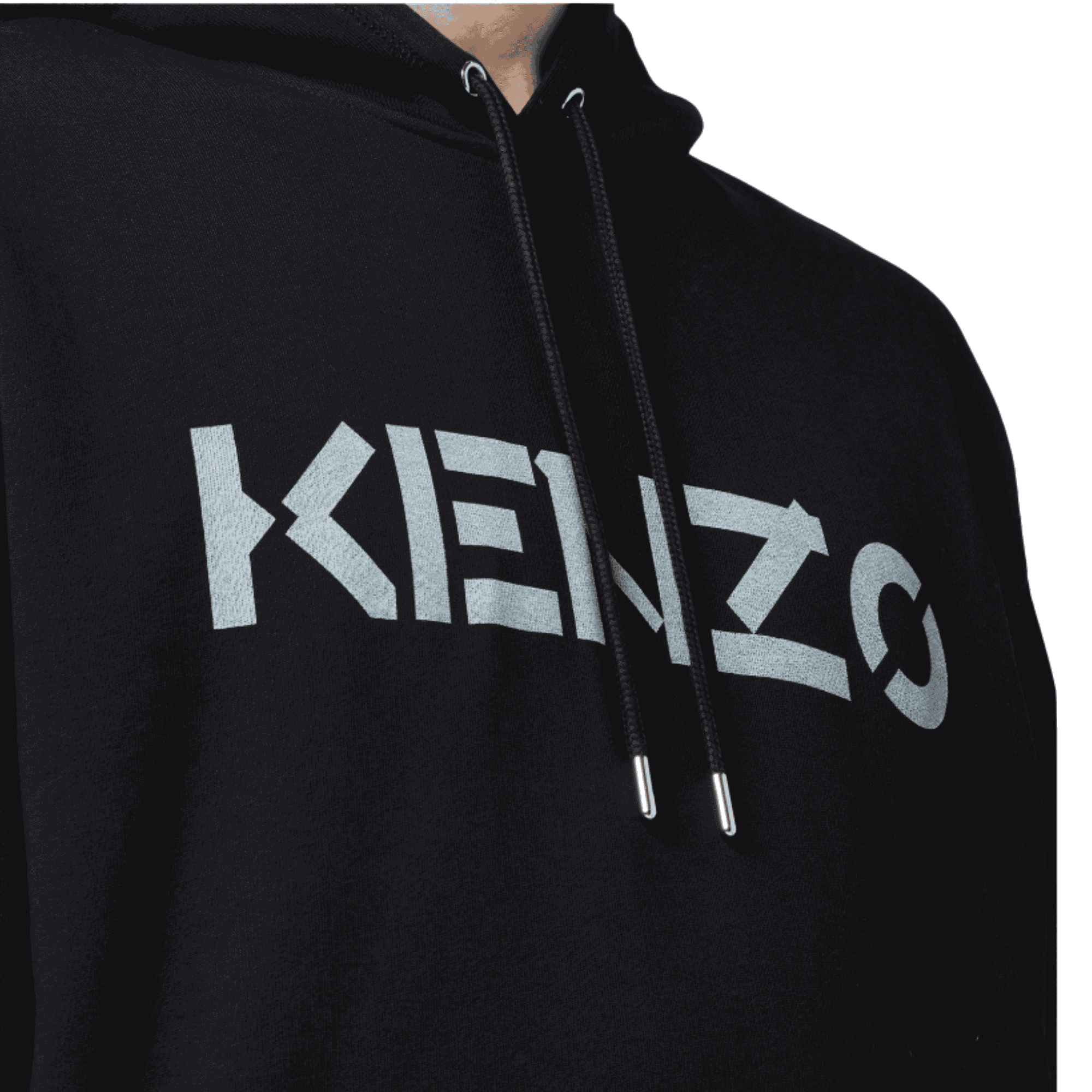 Kenzo Printed Hoodie - Black