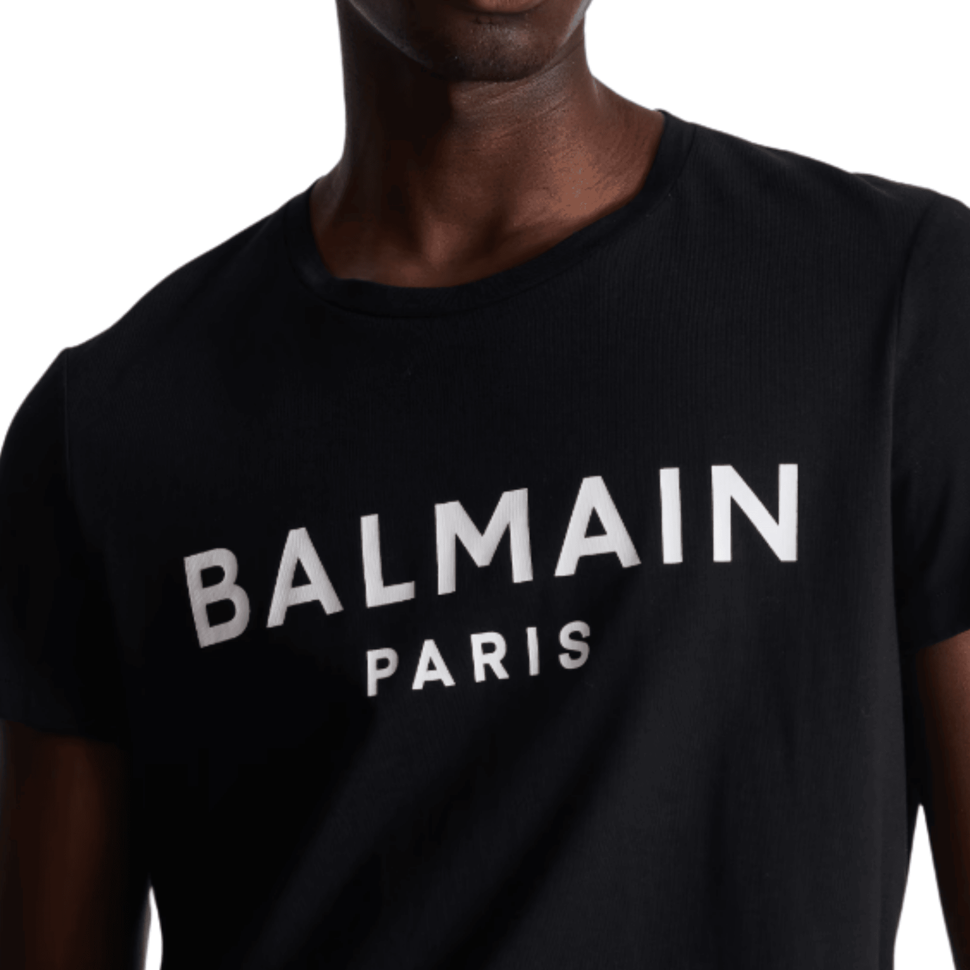 Balmain Printed T-Shirt - Black