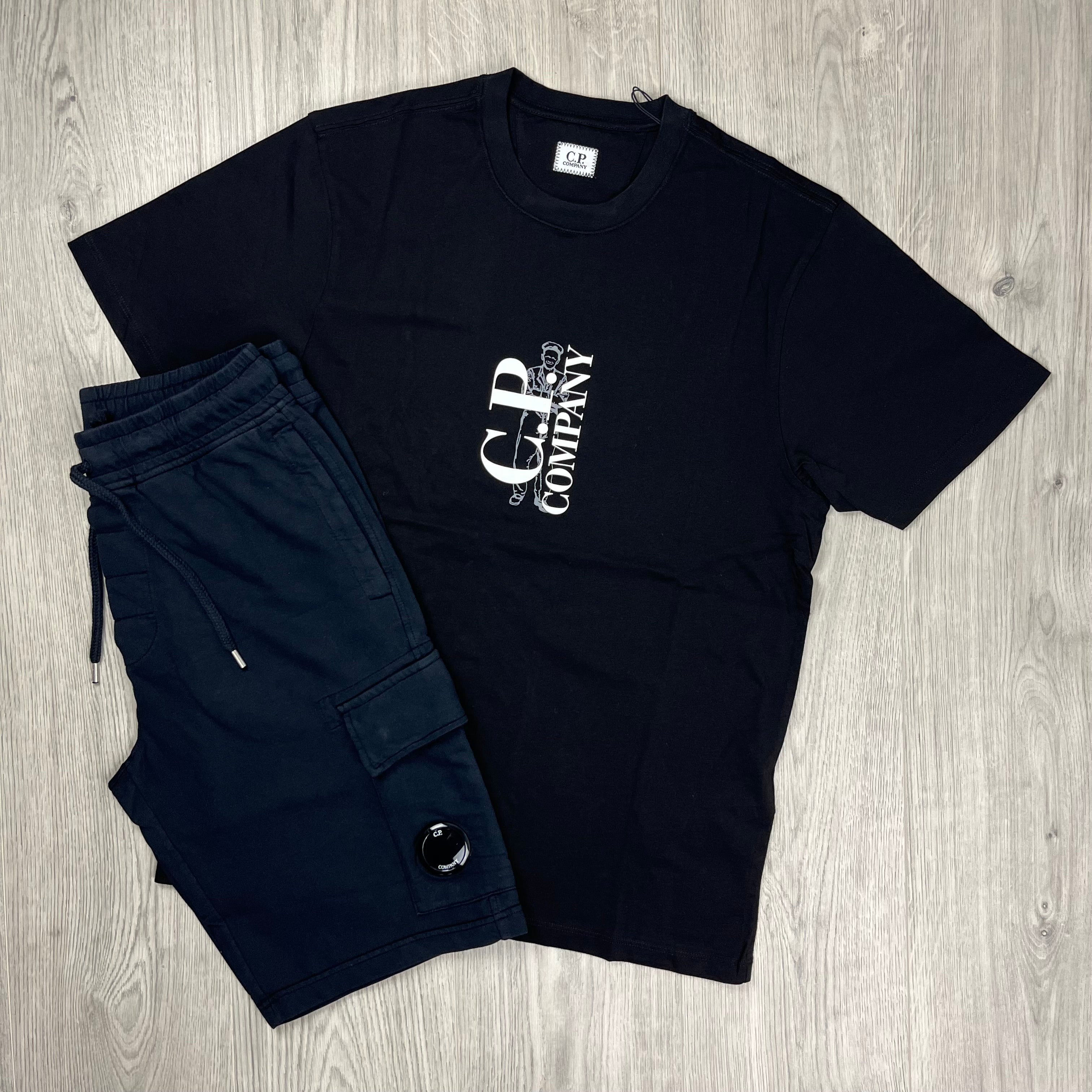 CP Company Set in Black. On sale at Open Attire.