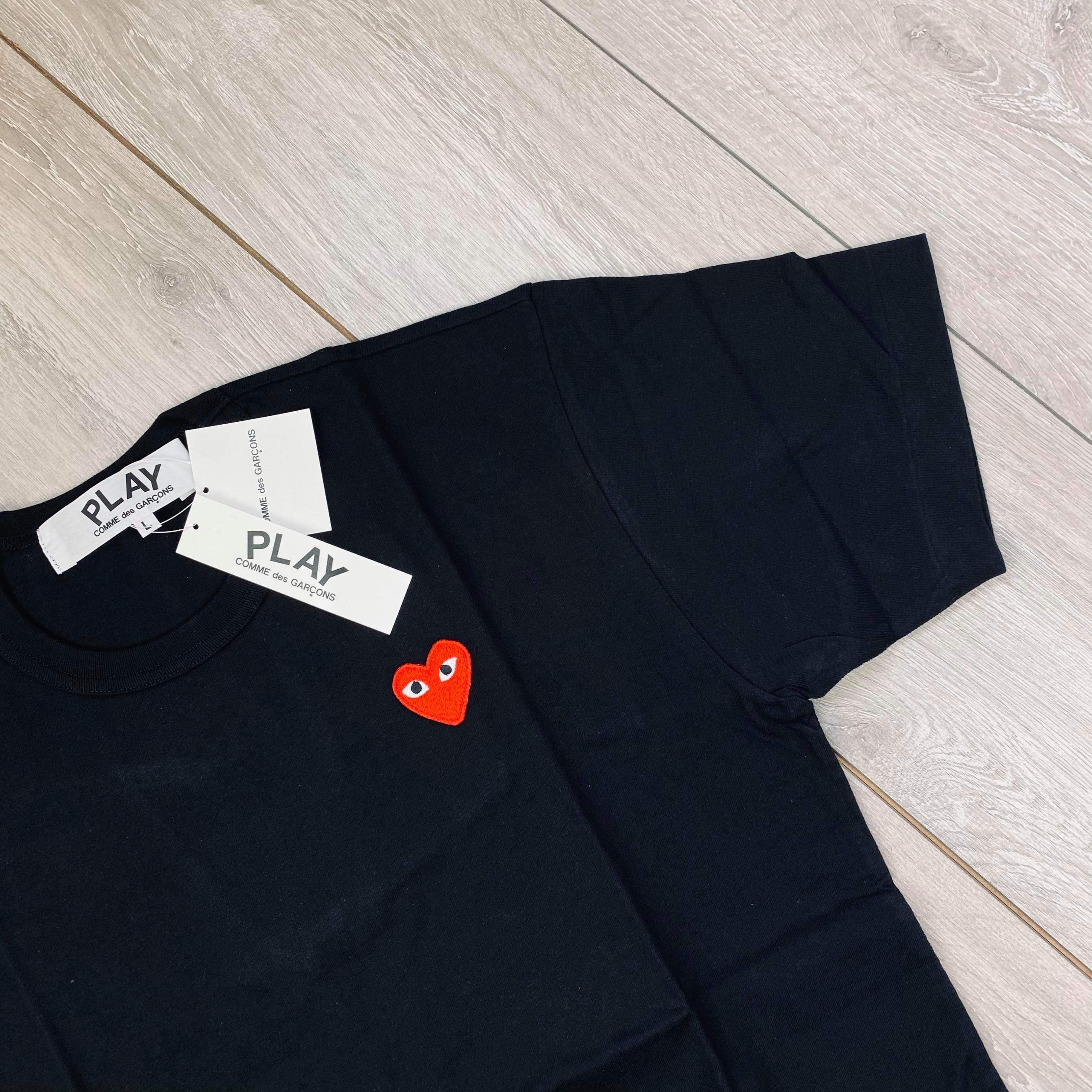 Comme des Garçons PLAY T-Shirt - Black