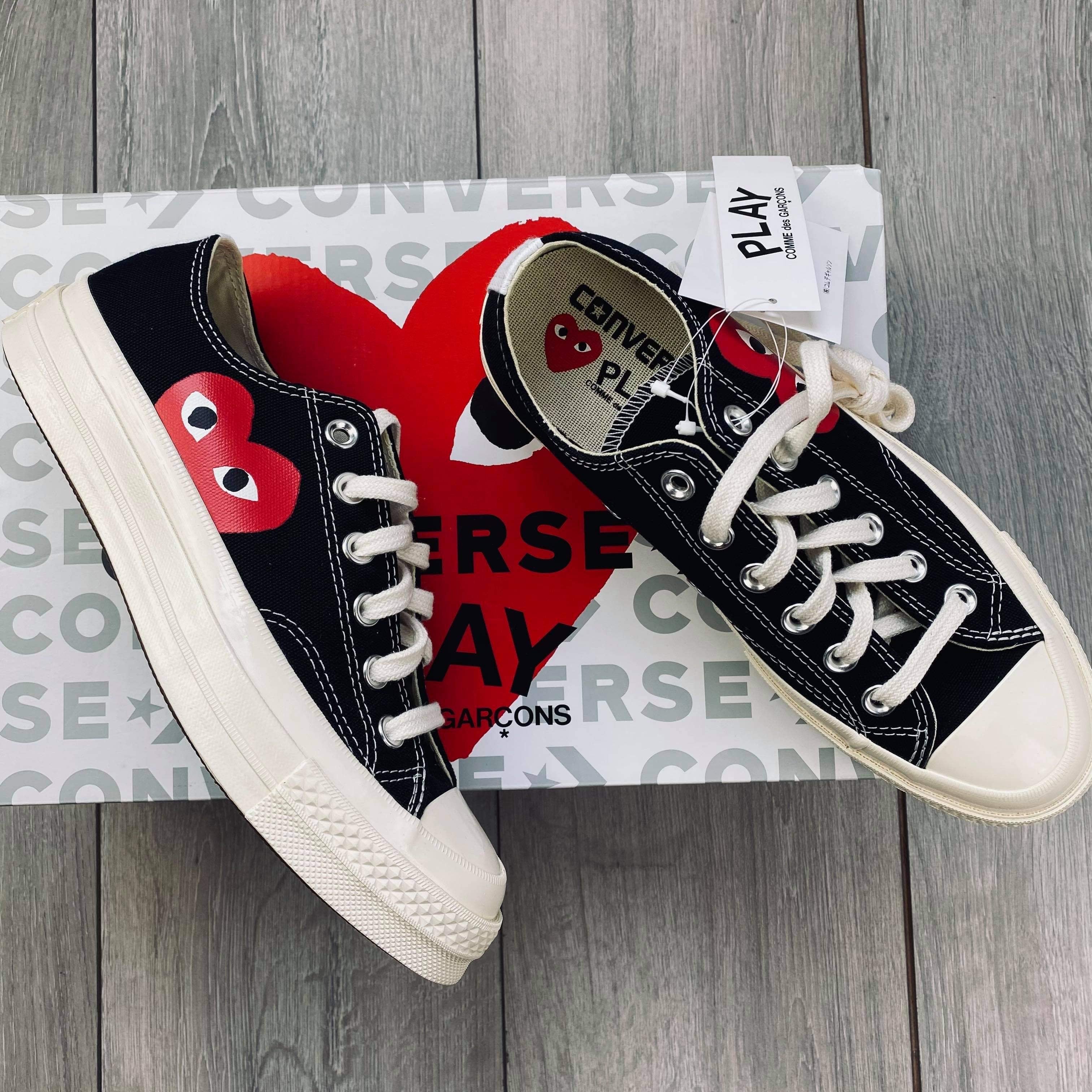 Comme des Garçons Converse Sneakers - Black