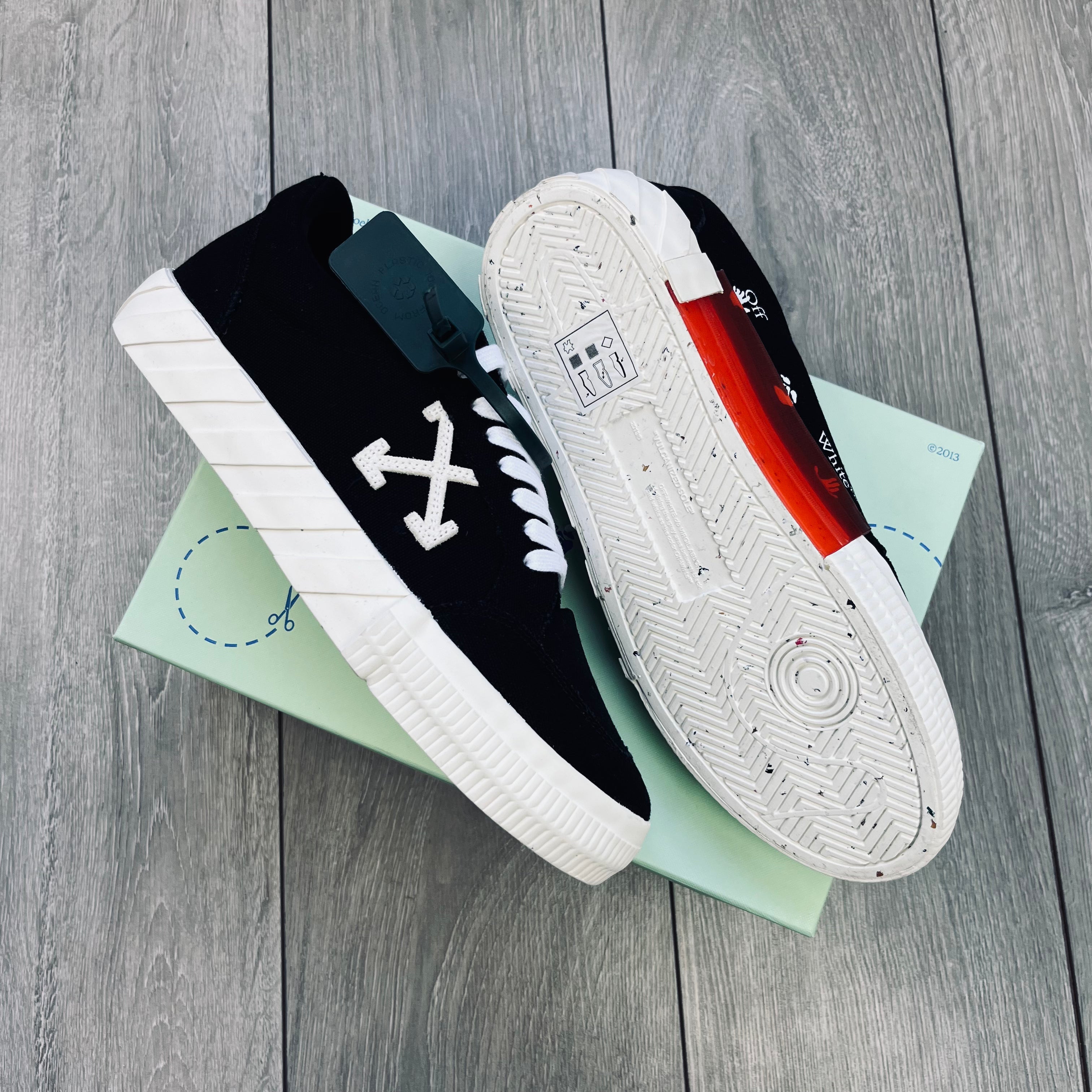 Off-White Canvas Sneakers