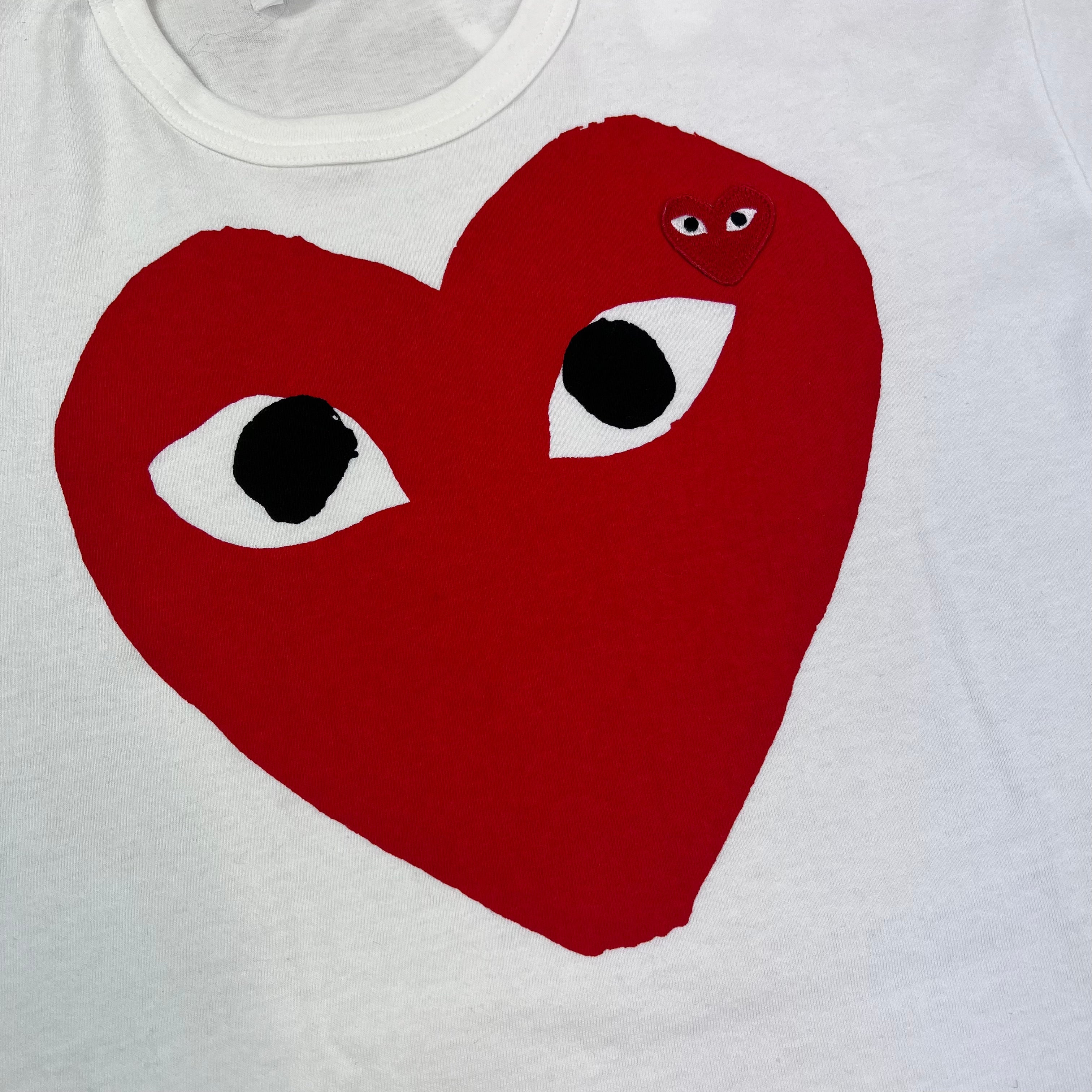 Comme des Garçons PLAY T-Shirt - White