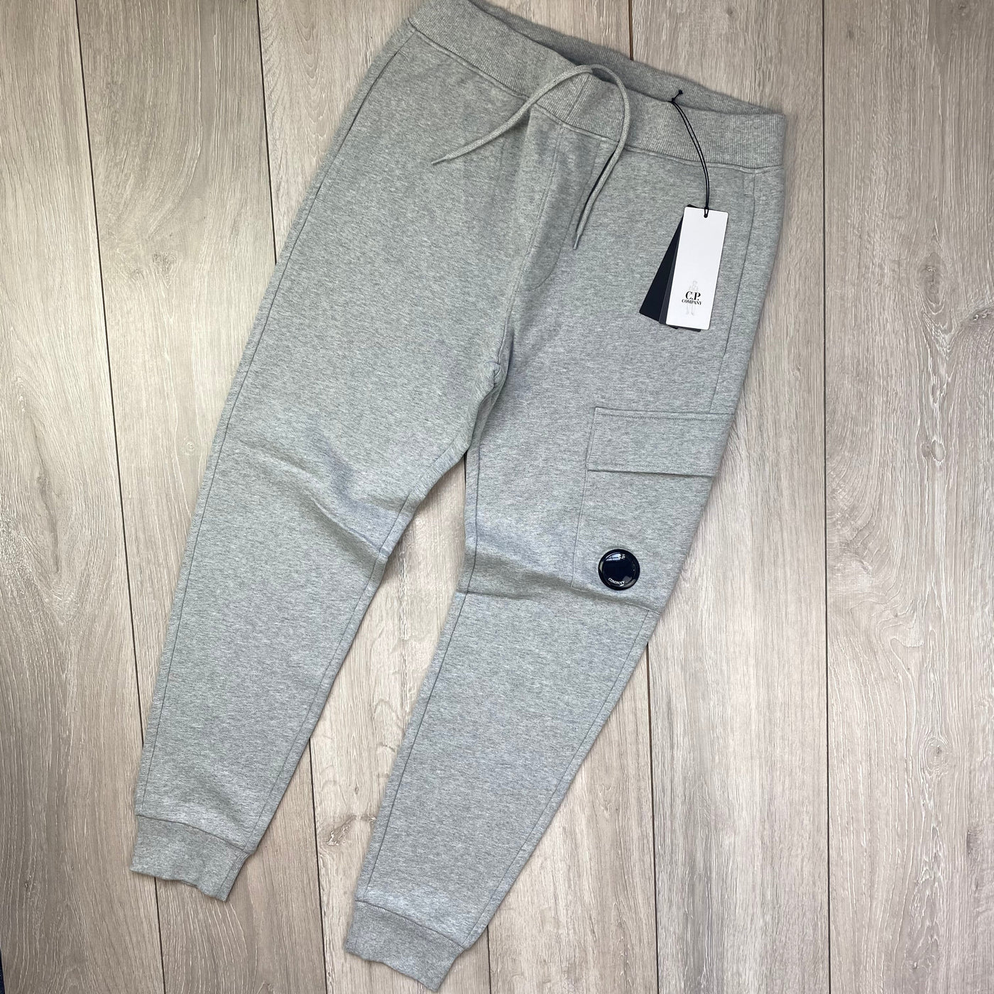 CP Company Raised Fleece Tracksuit - Grey