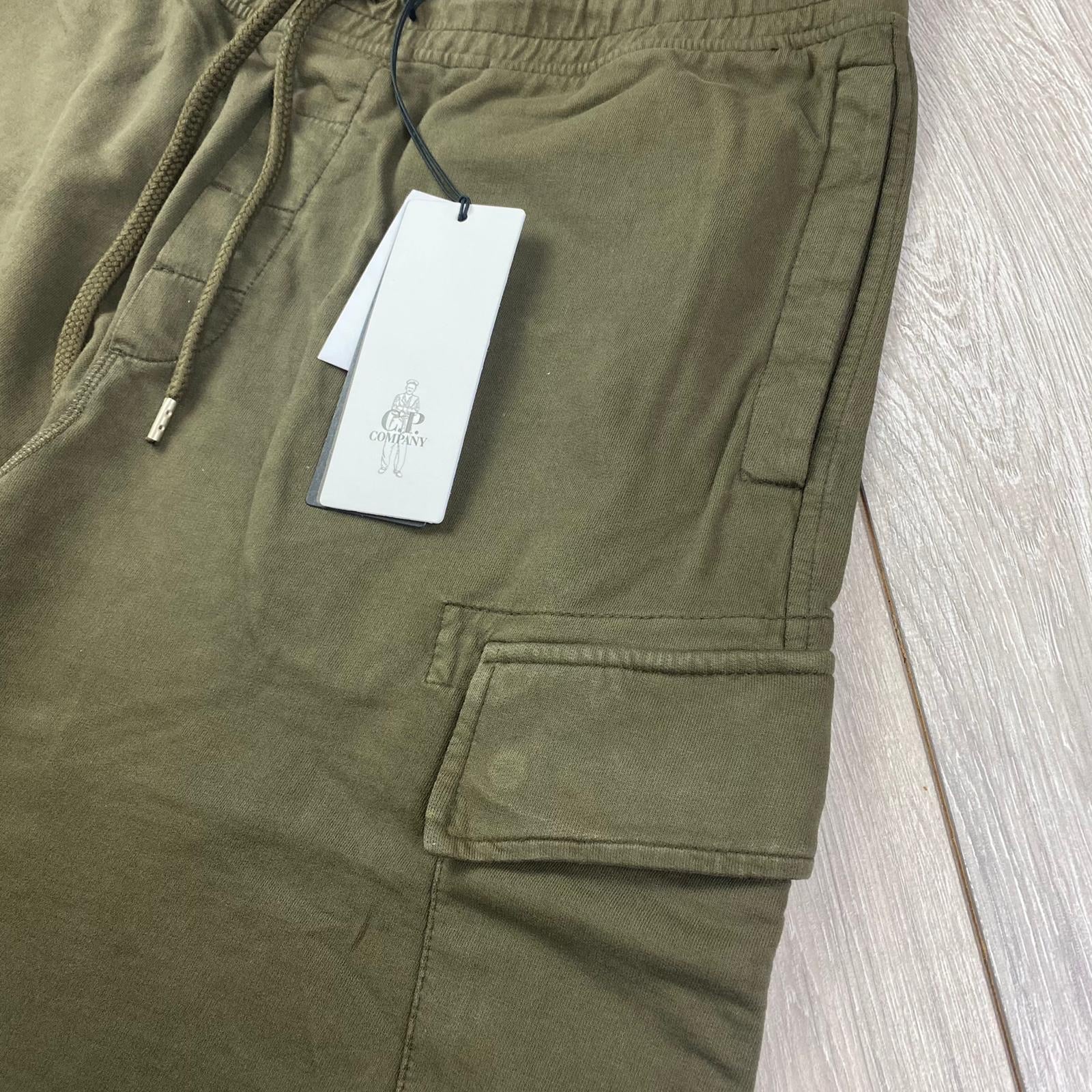 CP Company Jersey Shorts - Green