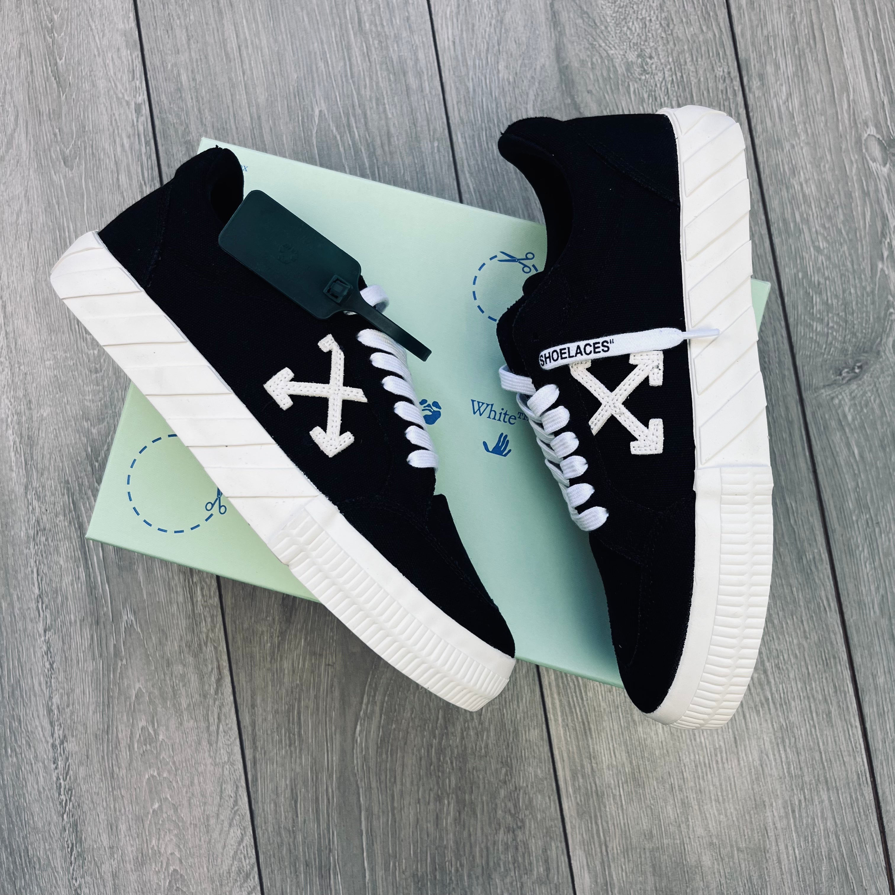 Off-White Canvas Sneakers