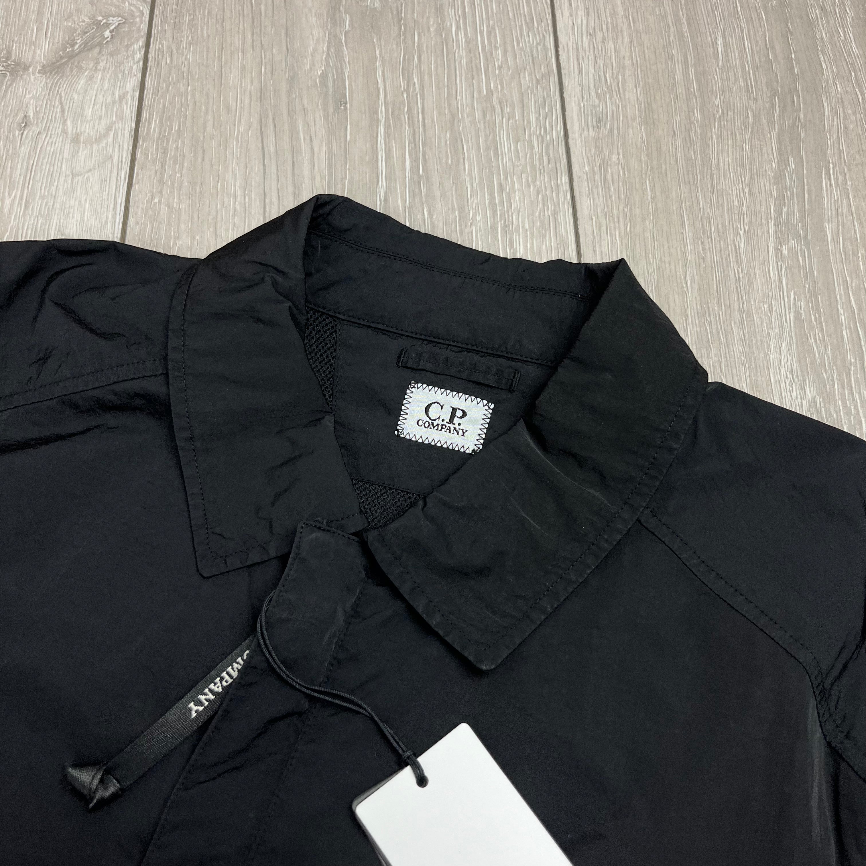 CP Company Chrome Overshirt - Black