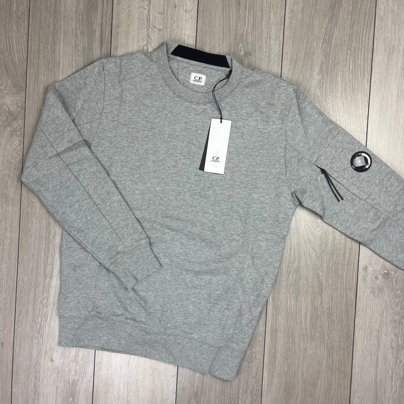 CP Company Raised Fleece Tracksuit - Grey