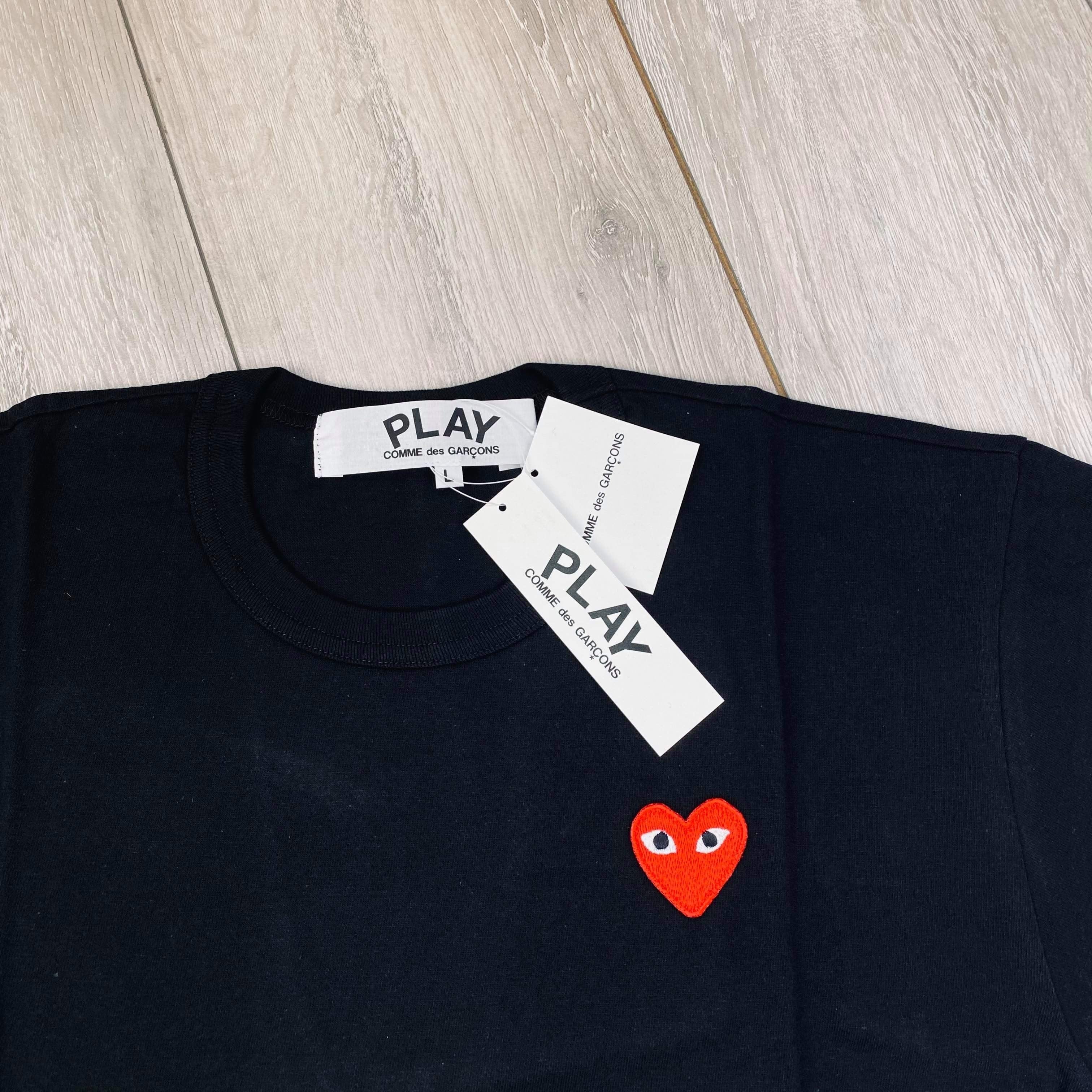 Comme des Garçons PLAY T-Shirt - Black