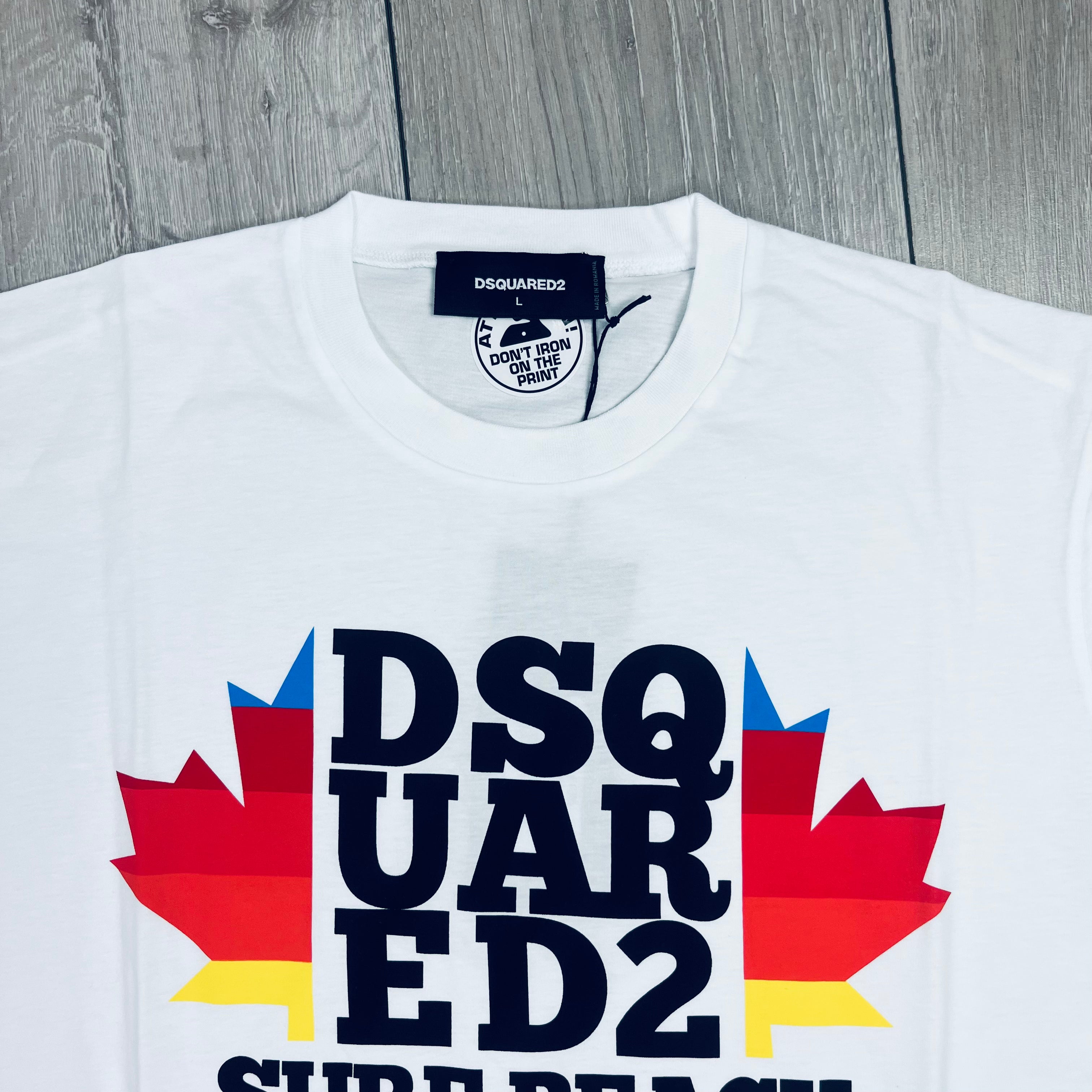 DSQUARED2 Surf T-Shirt - White