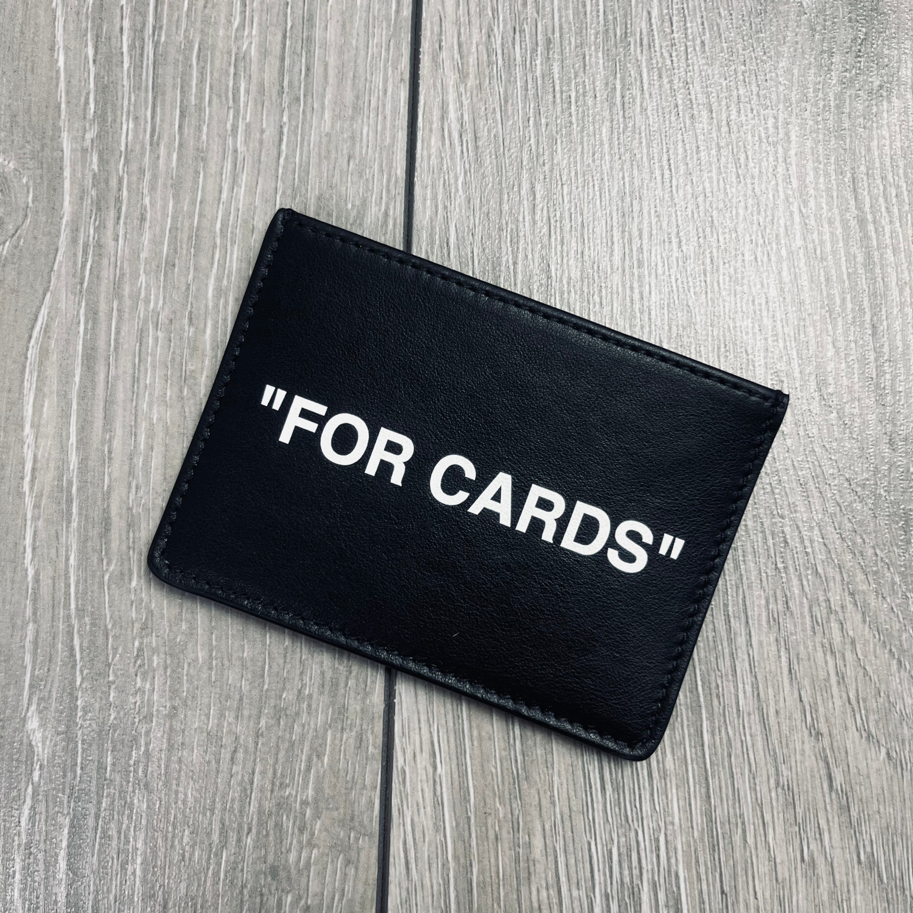 Off-White Printed Cardholder