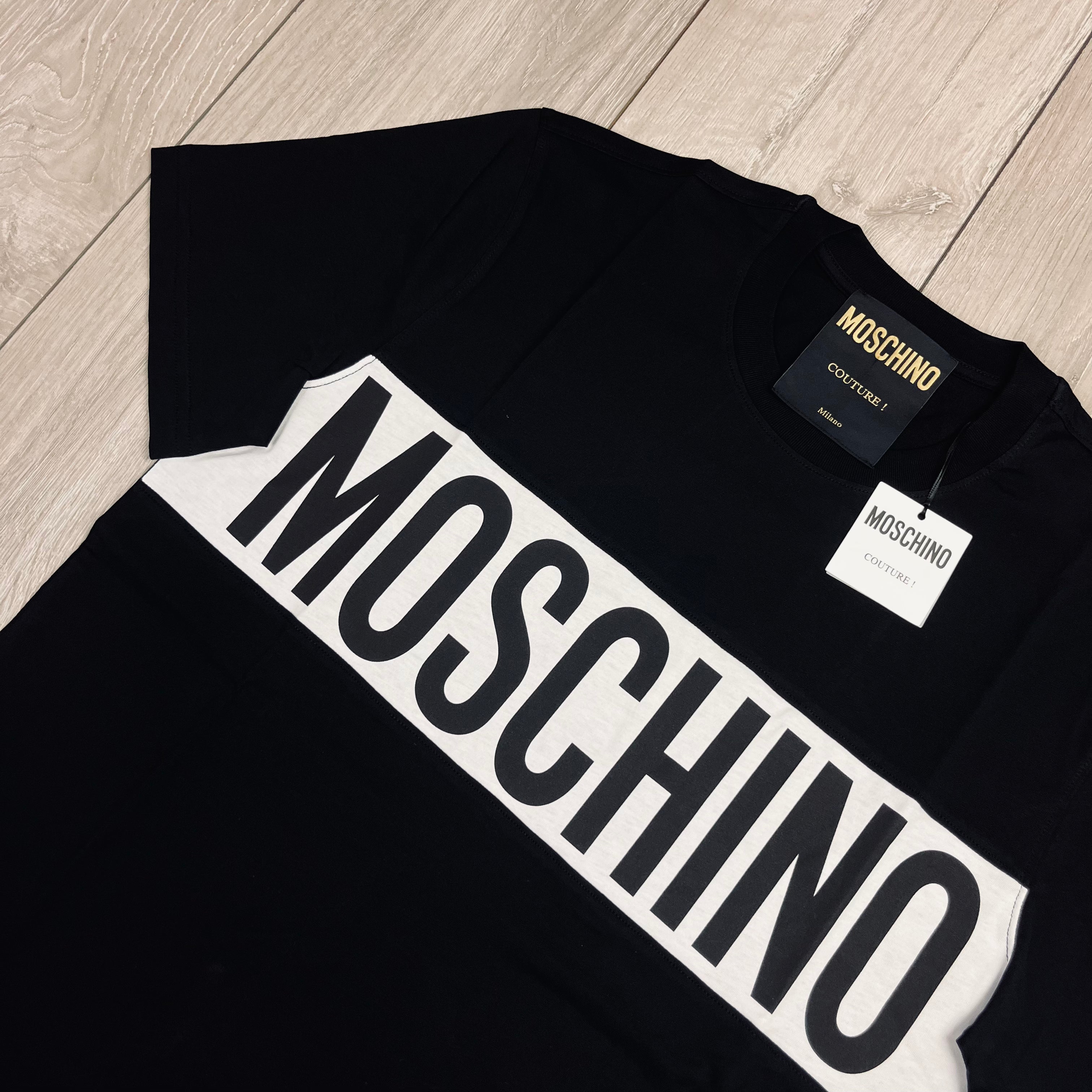 Moschino Printed T-Shirt - Black