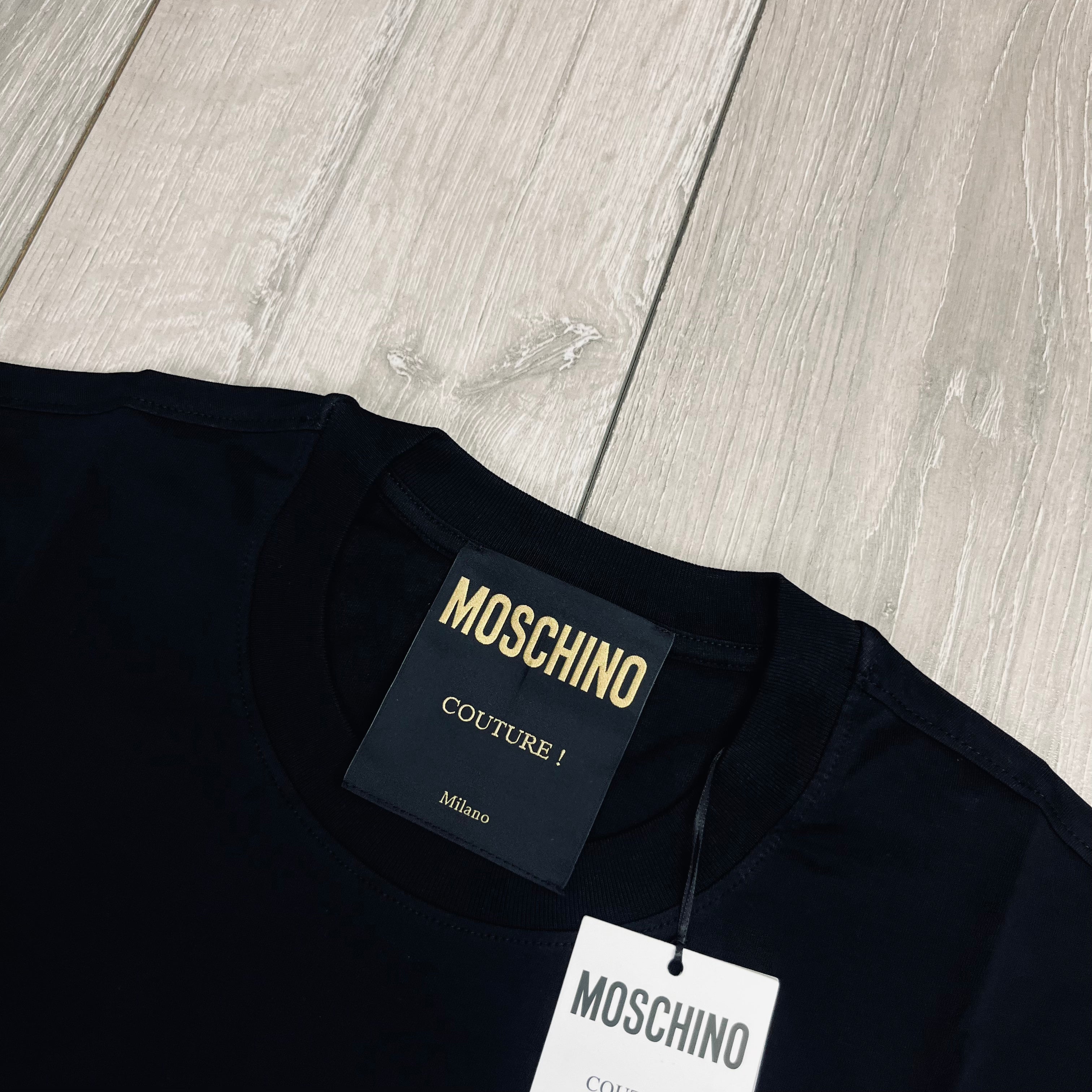 Moschino Printed T-Shirt - Black