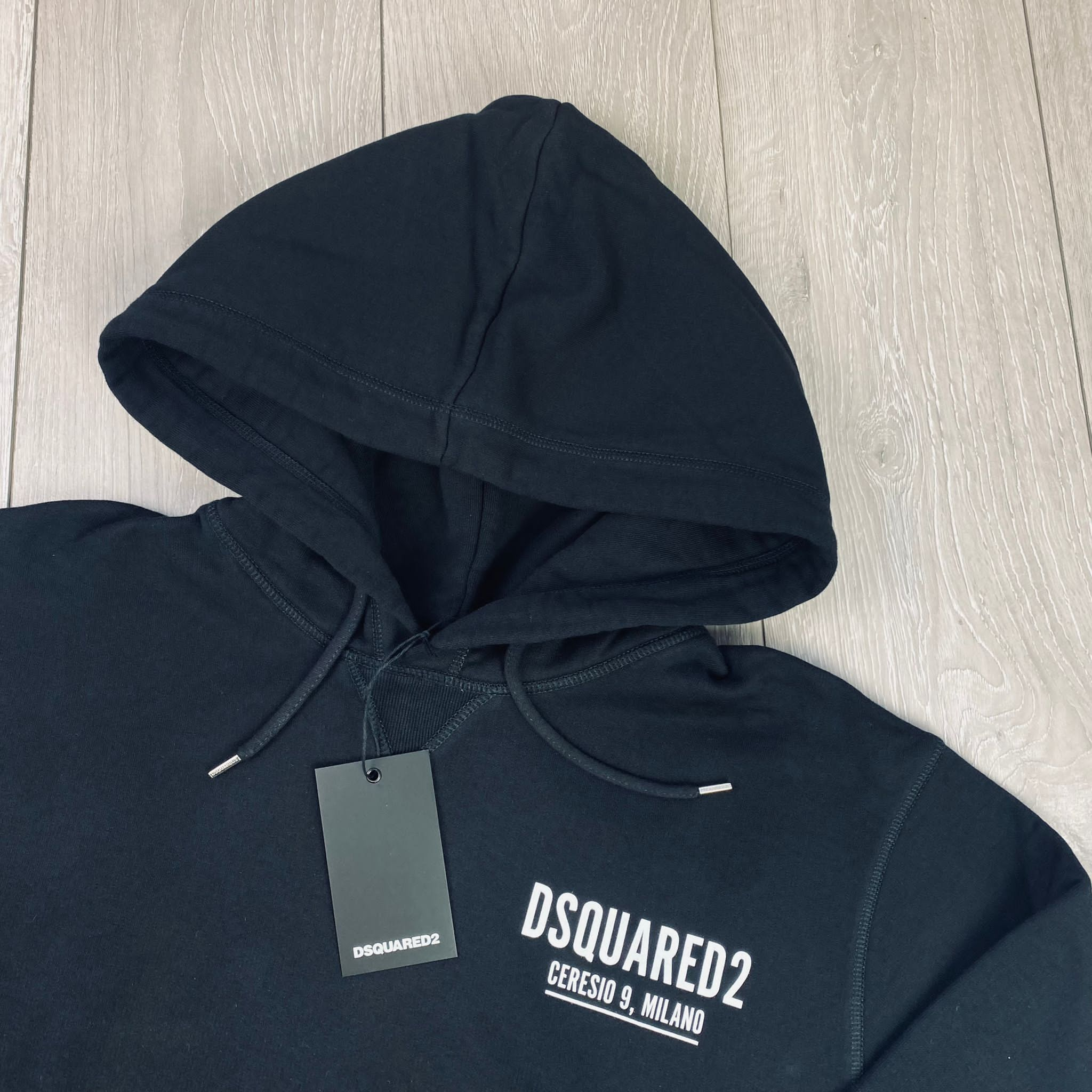 DSQUARED2 Ceresio Hoodie - Black