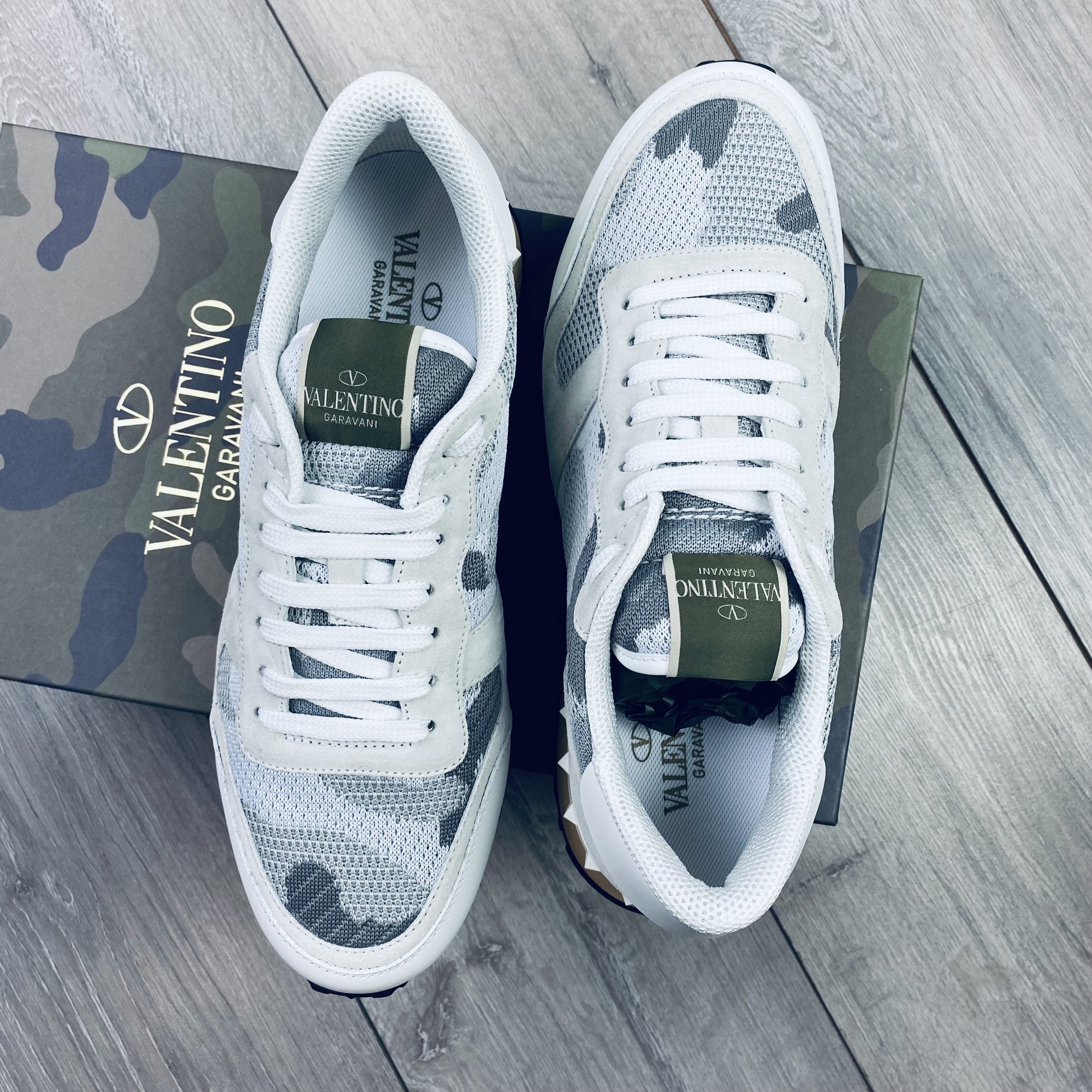 Valentino Rockrunner Sneakers - White