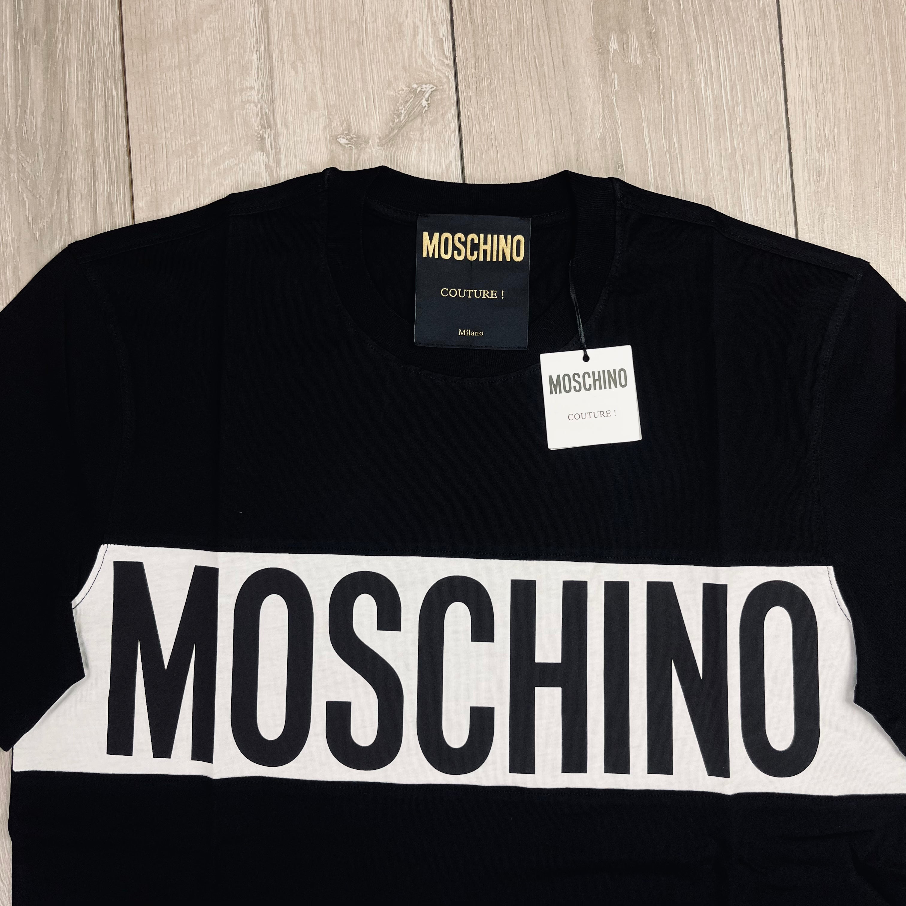 Moschino Printed T-Shirt - Black