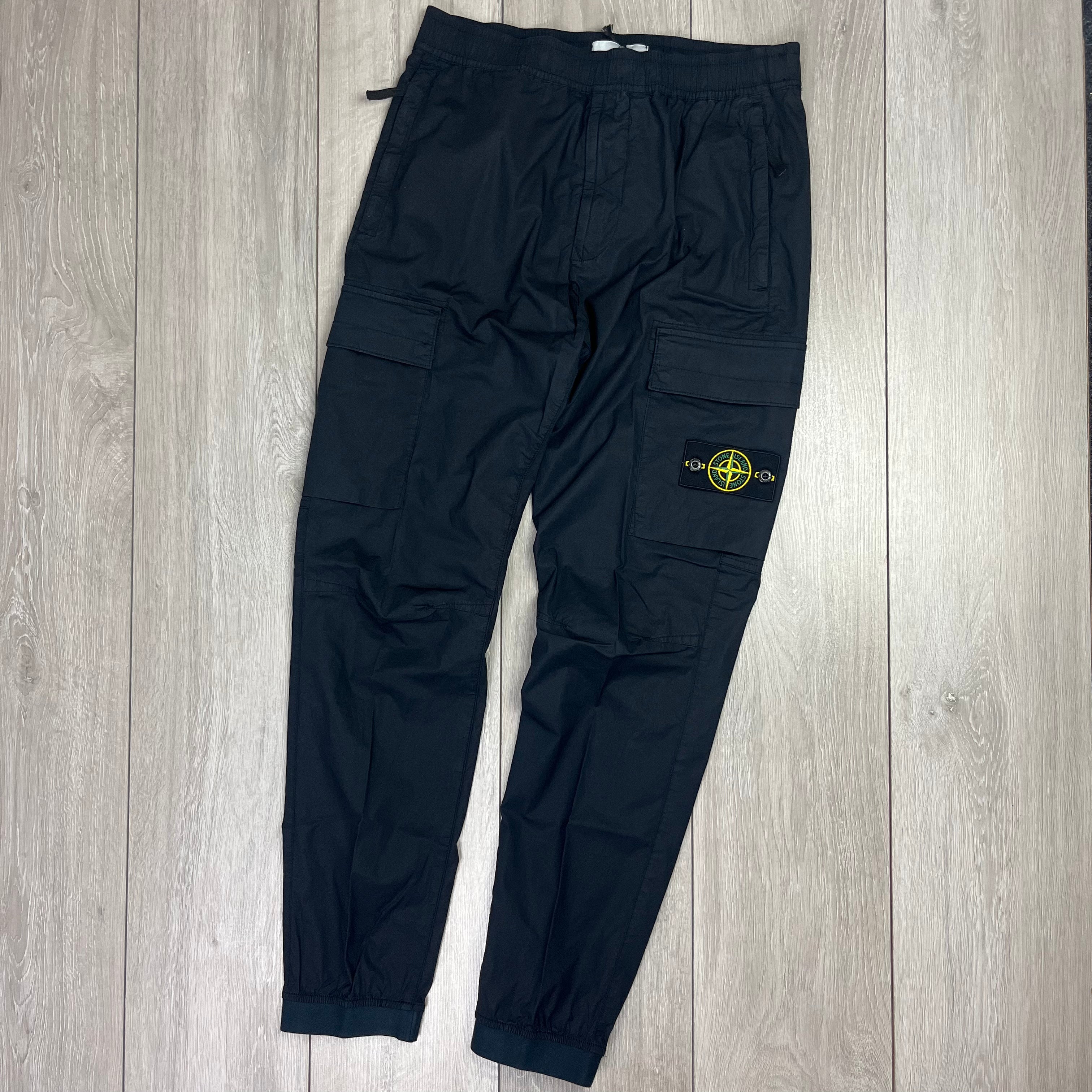 Stone Island Cargo Trousers - Navy