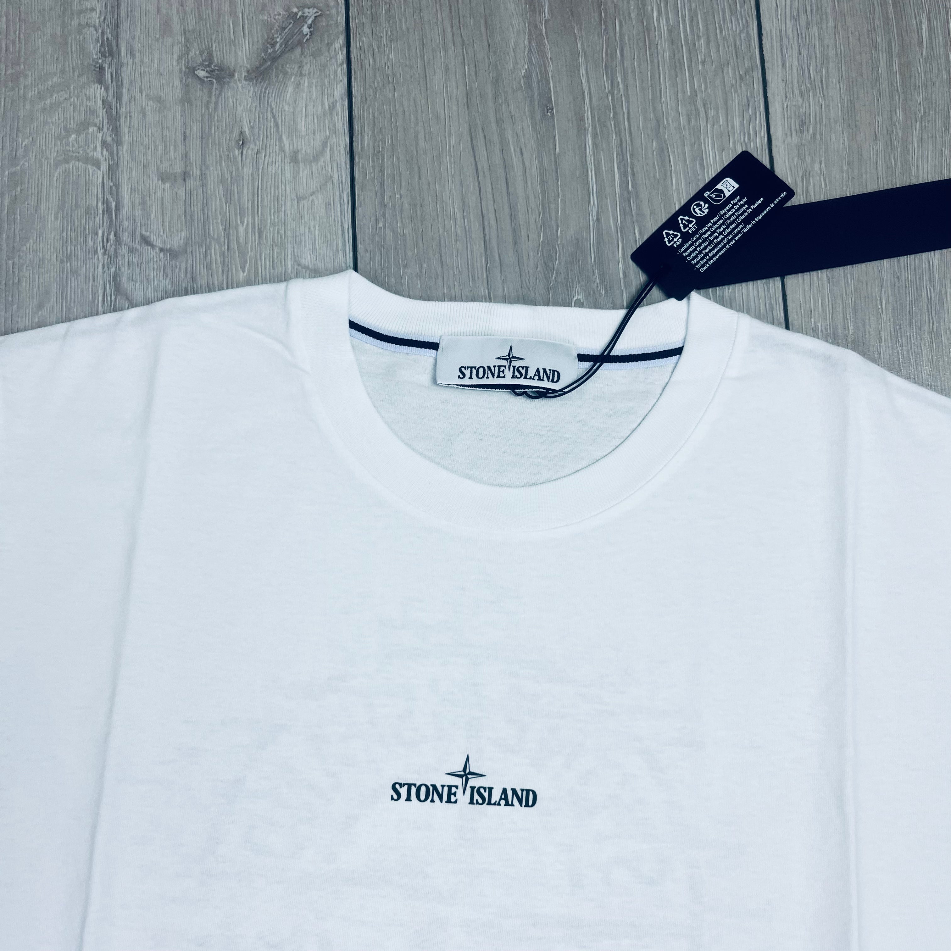 Stone Island Printed T-Shirt - White