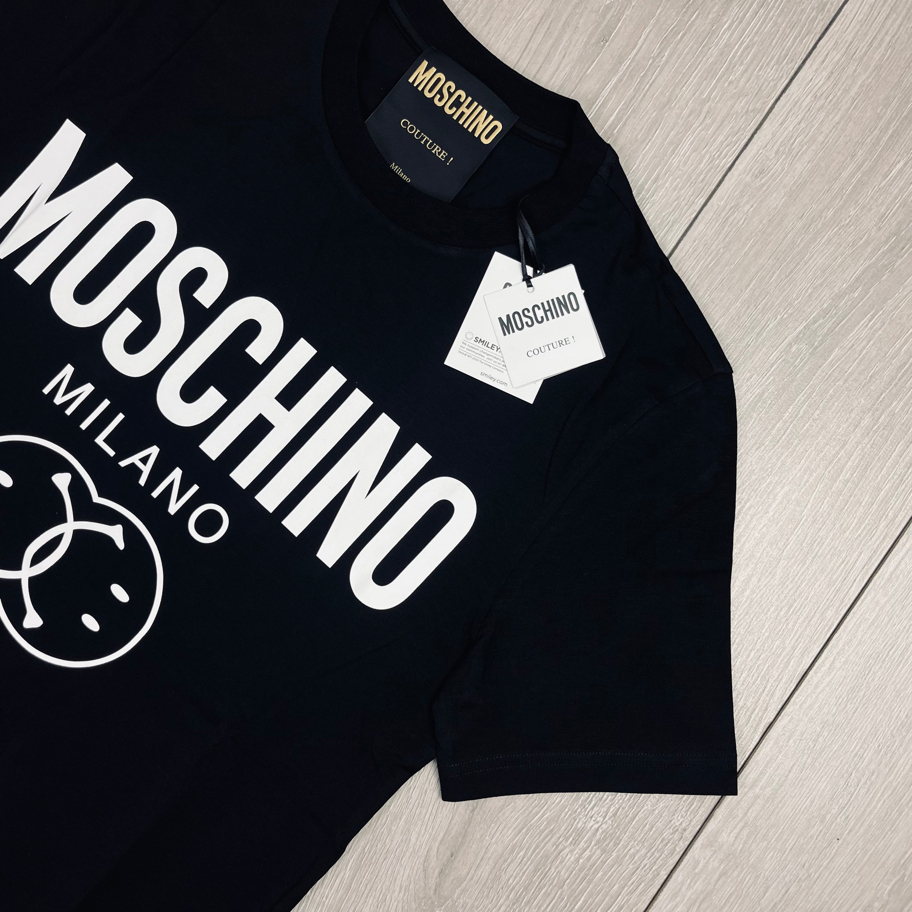 Moschino Smiley T-Shirt - Black