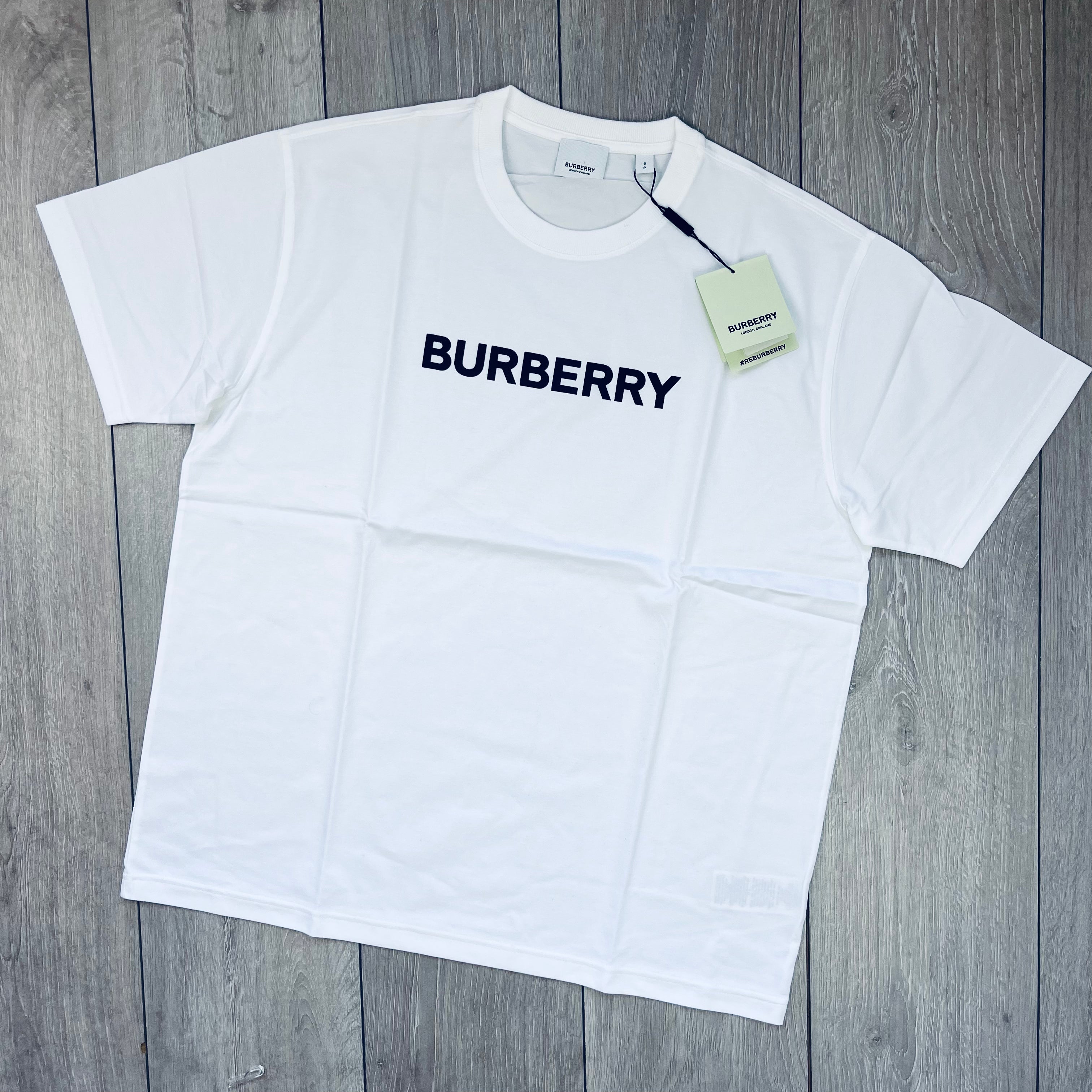 Burberry Oversized T-Shirt - White