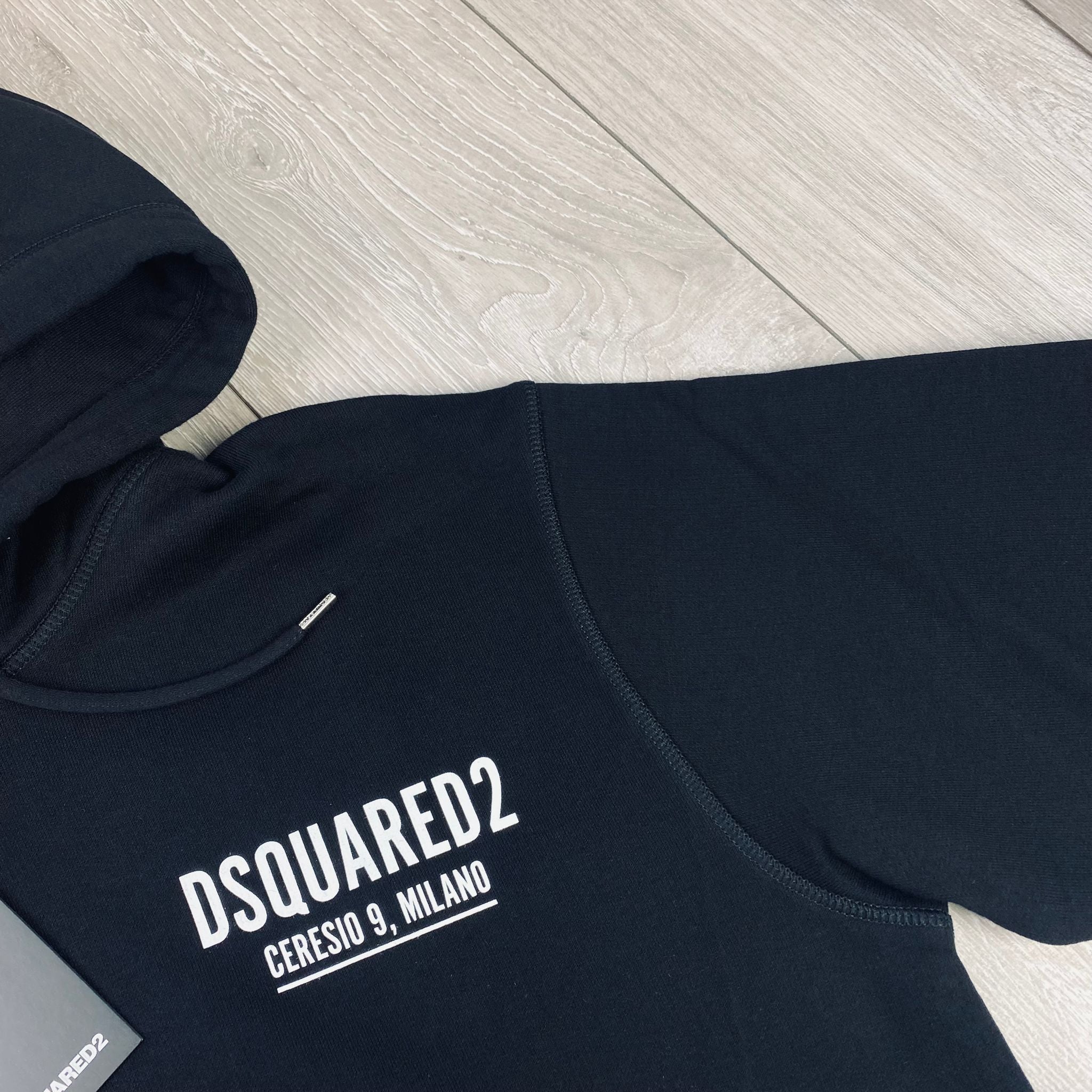 DSQUARED2 Ceresio Hoodie - Black