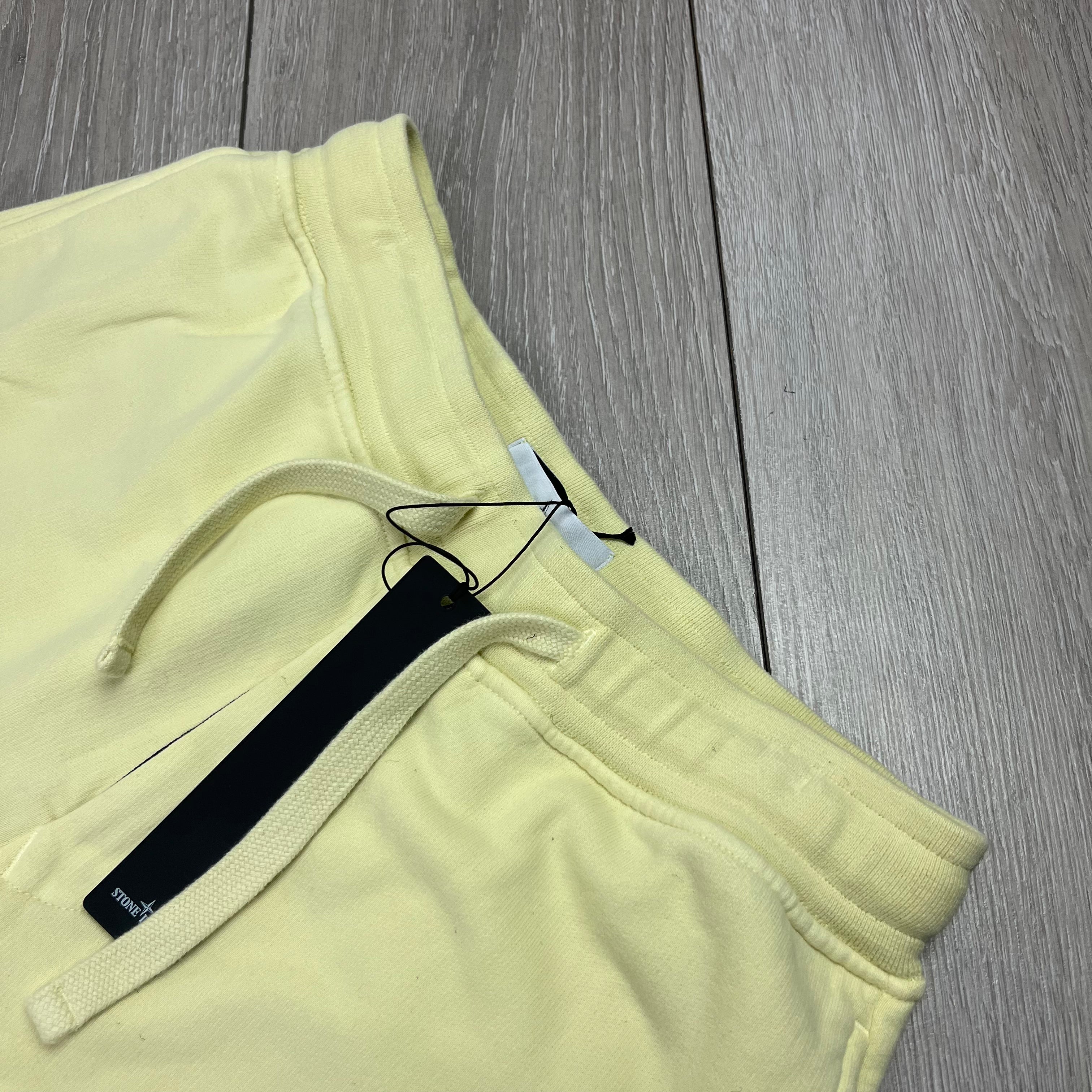 Stone Island Dyed Sweatpants - Yellow