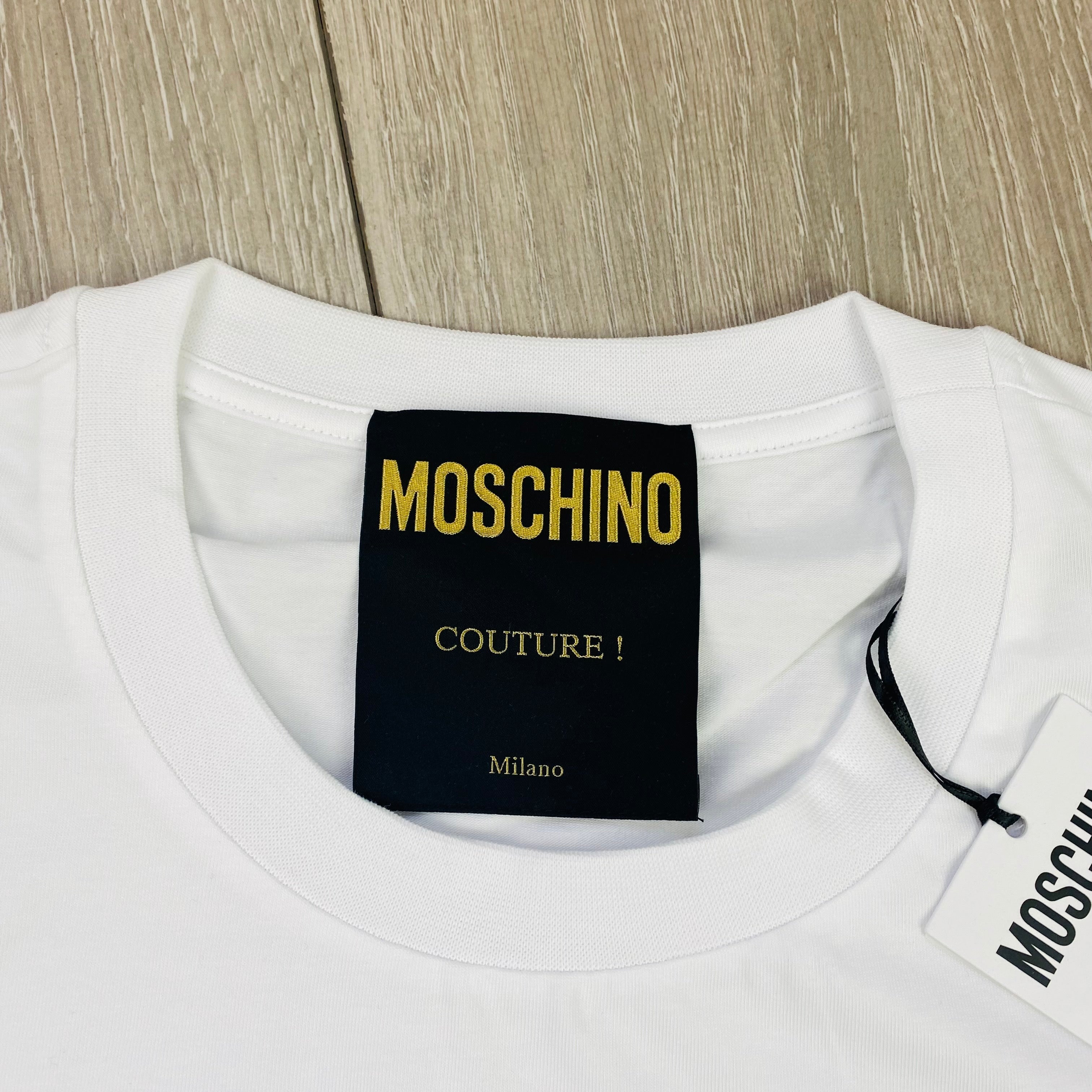 Moschino Printed T-Shirt - White