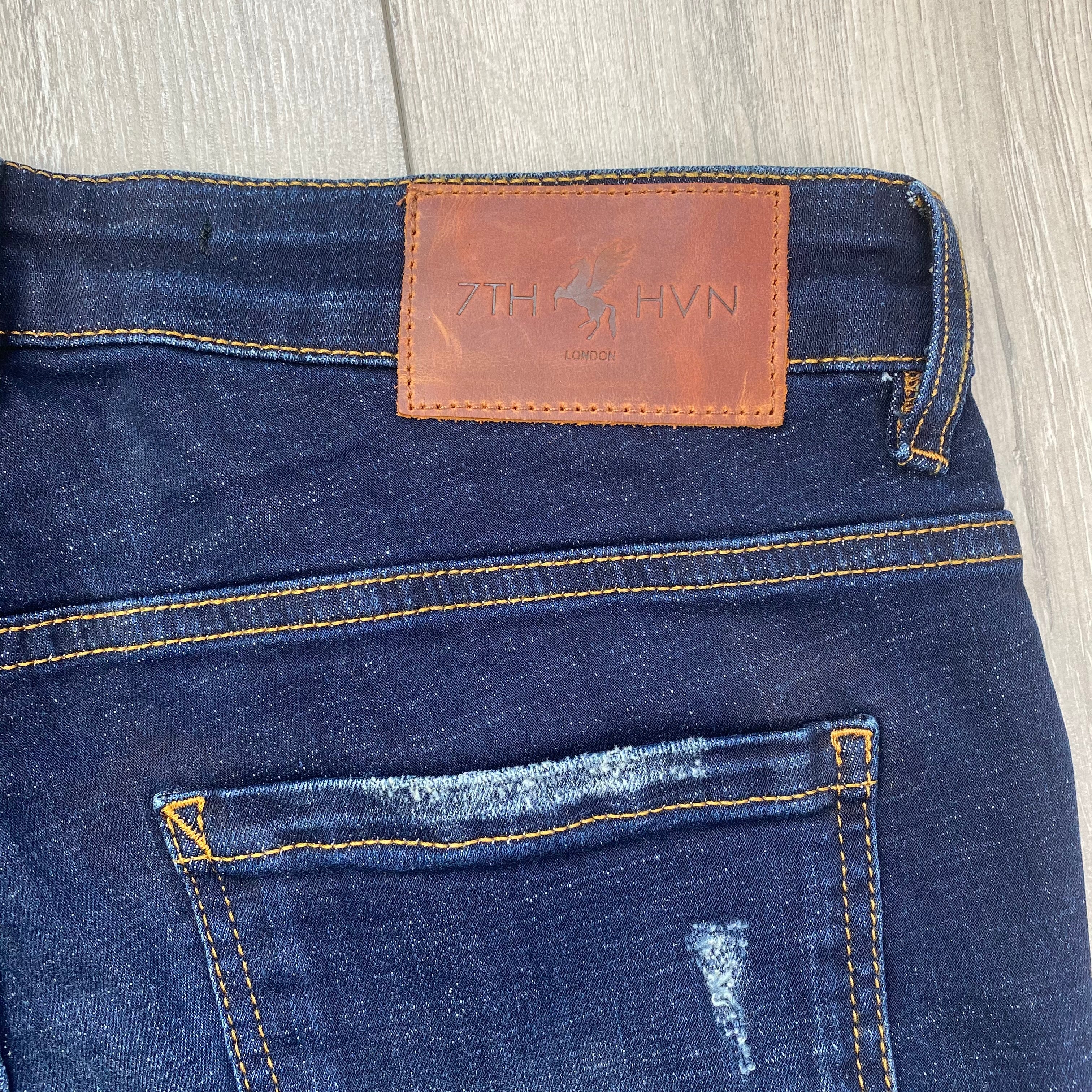 7TH HVN Slim Jeans - Blue