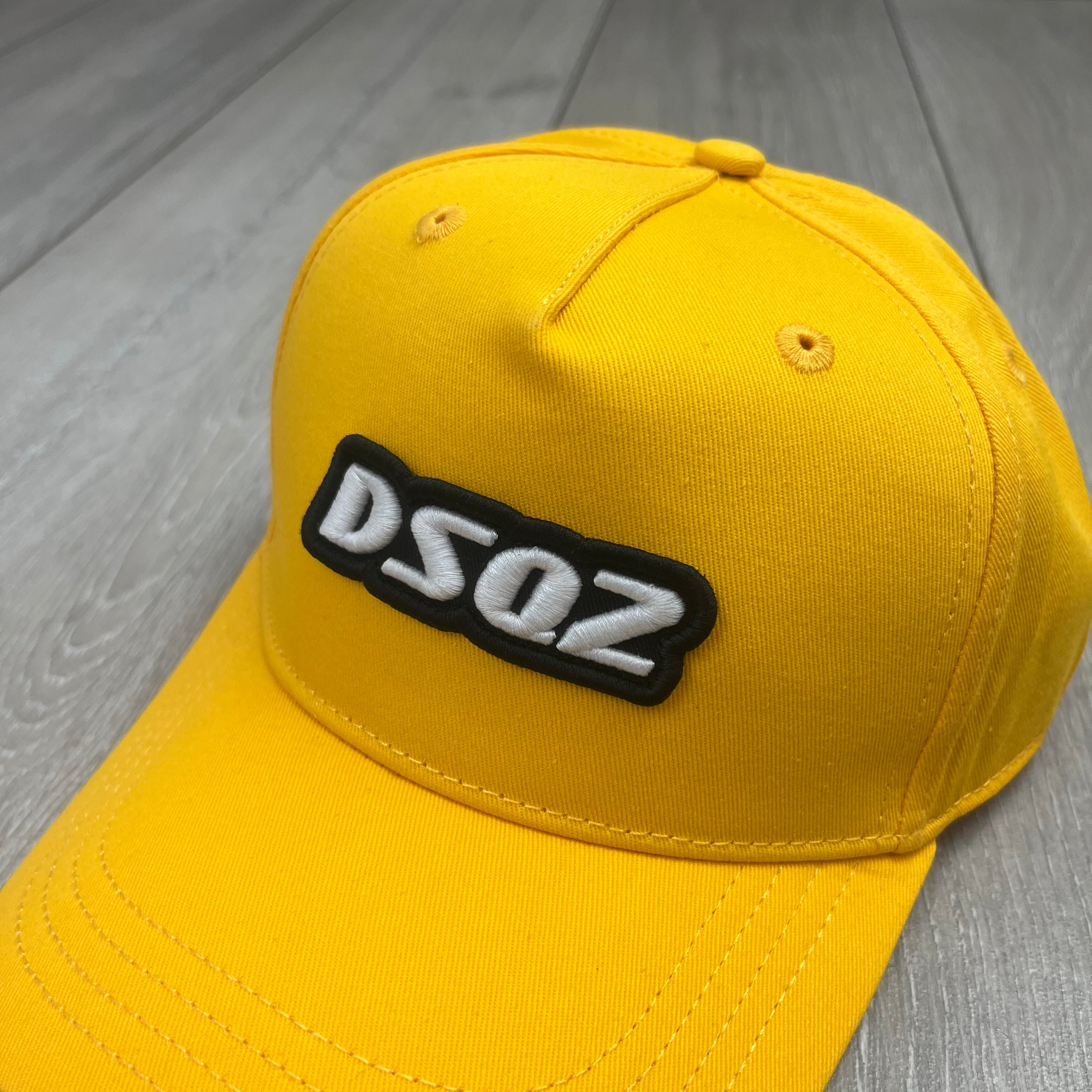 DSQUARED2 Patch Baseball Cap - Yellow